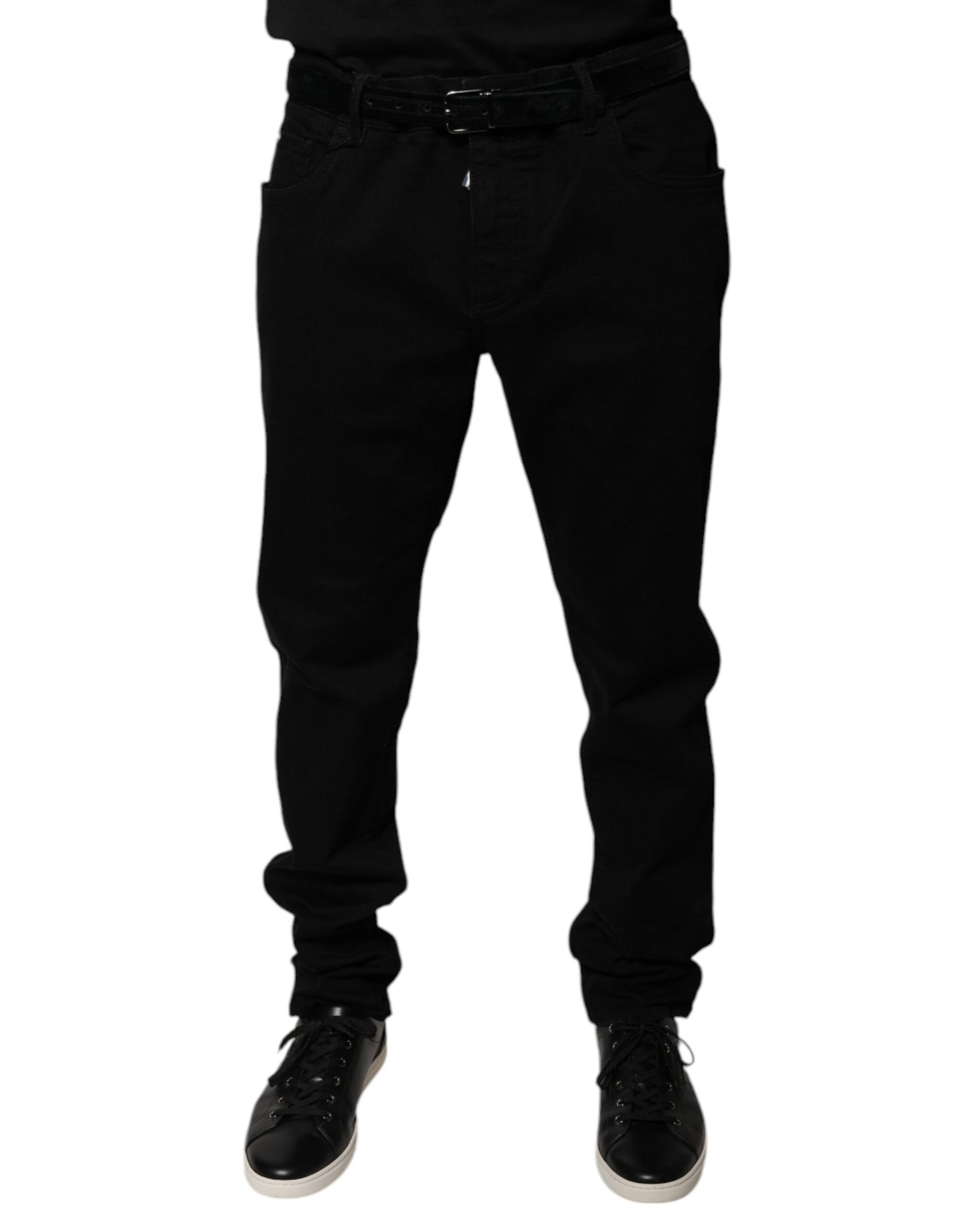 Dolce & Gabbana Black Skinny Jeans for Men alternate view