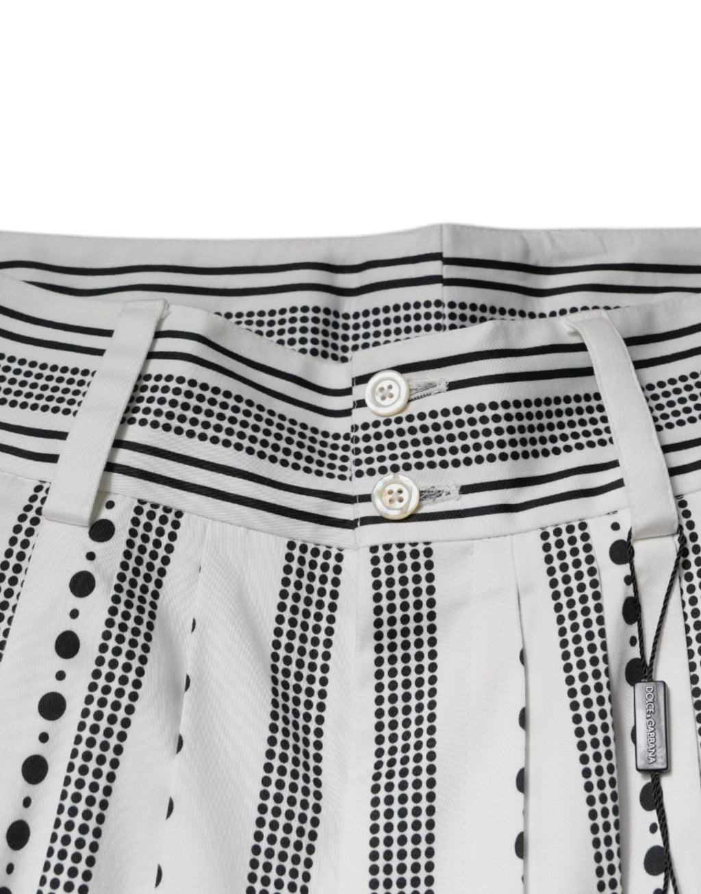 Dolce & Gabbana White Dress Pants for Men additional view