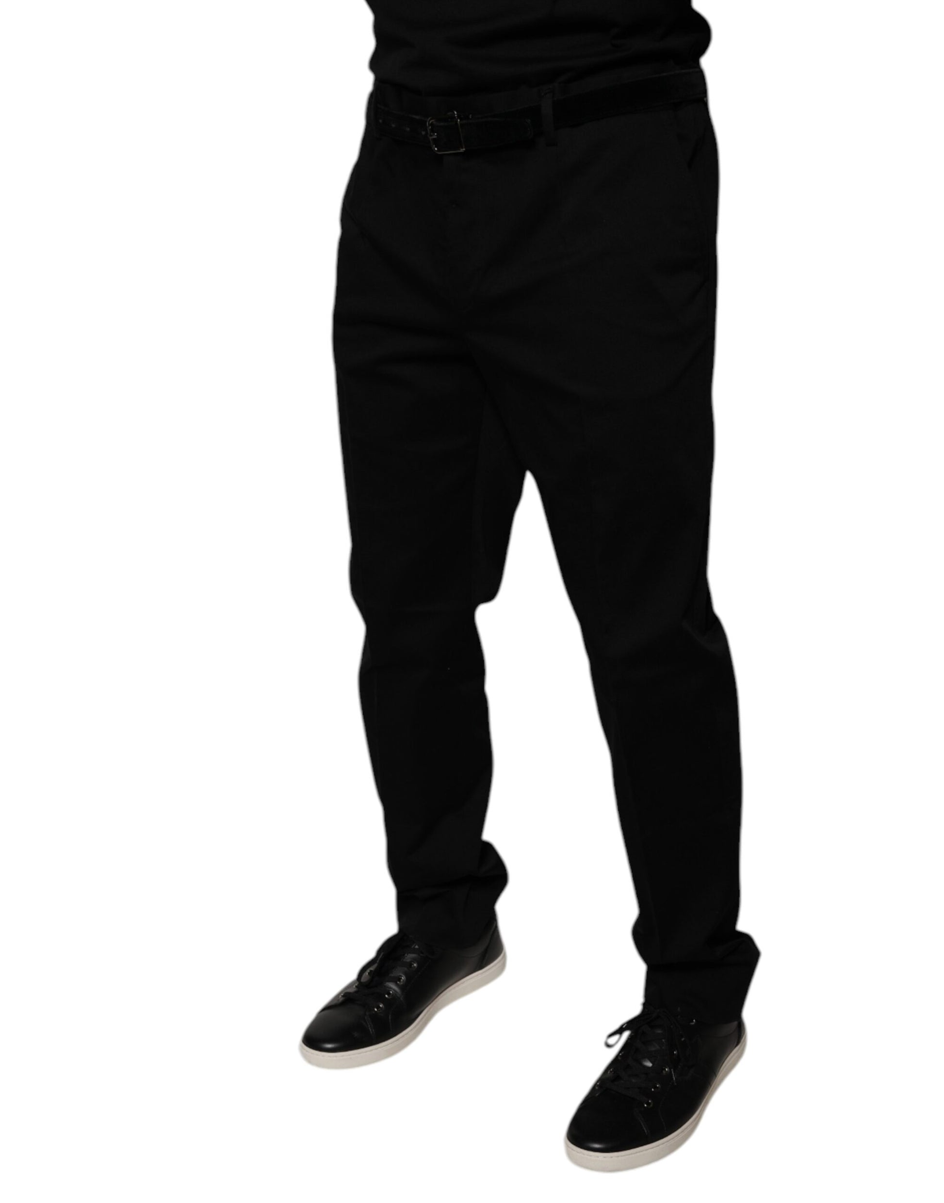 Dolce & Gabbana Black Dress Pants for Men detail view