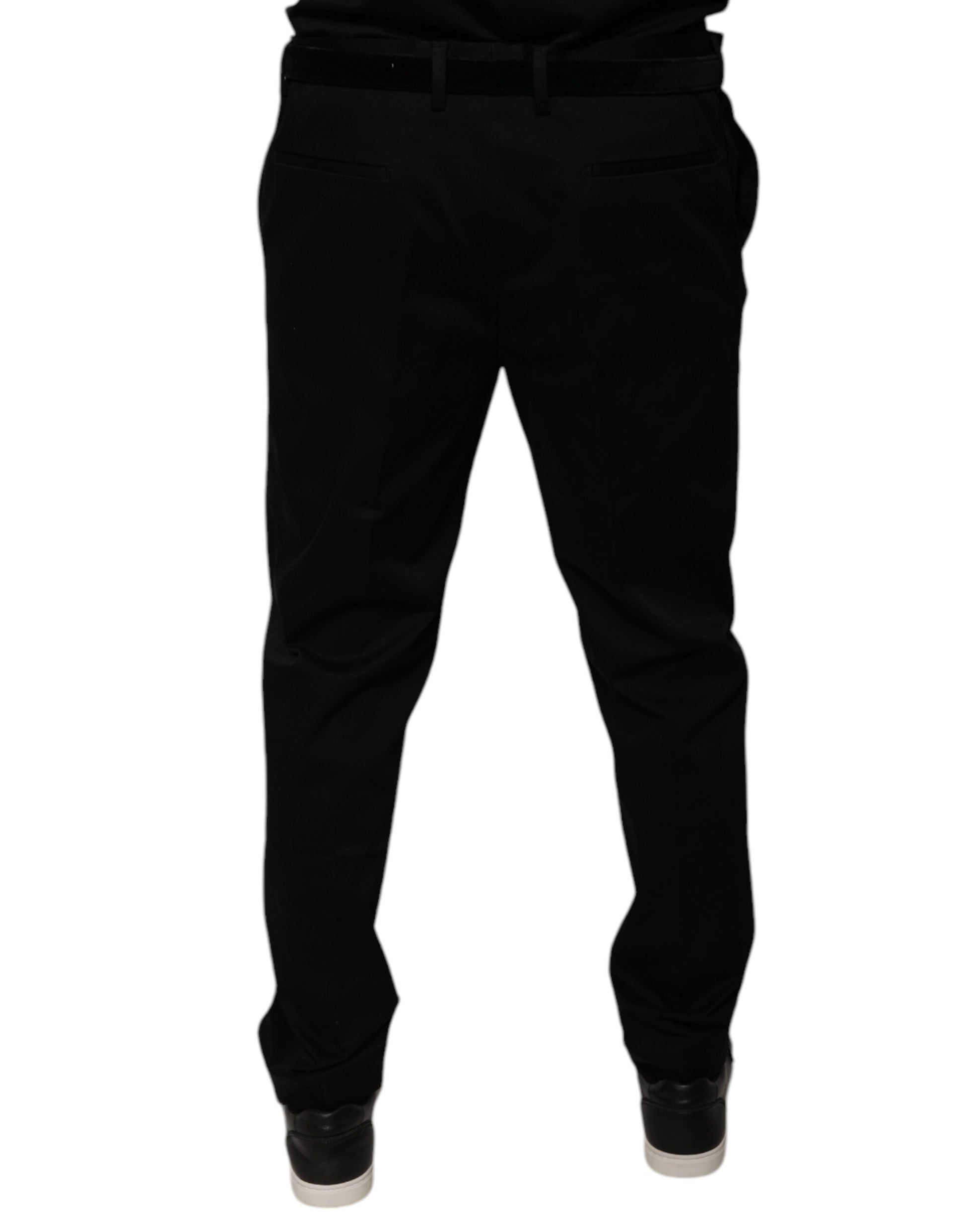 Dolce & Gabbana Black Dress Pants for Men side view