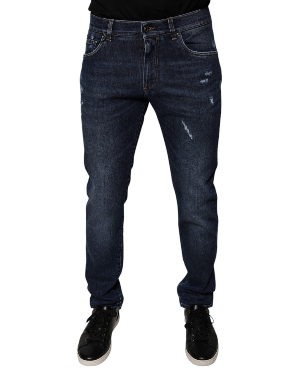 Dolce & Gabbana Blue Skinny Jeans for Men alternate view