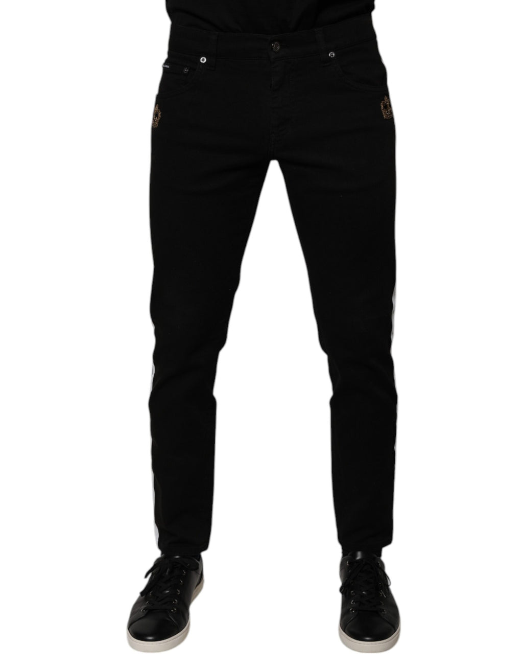 Dolce & Gabbana Black Skinny Jeans for Men alternate view