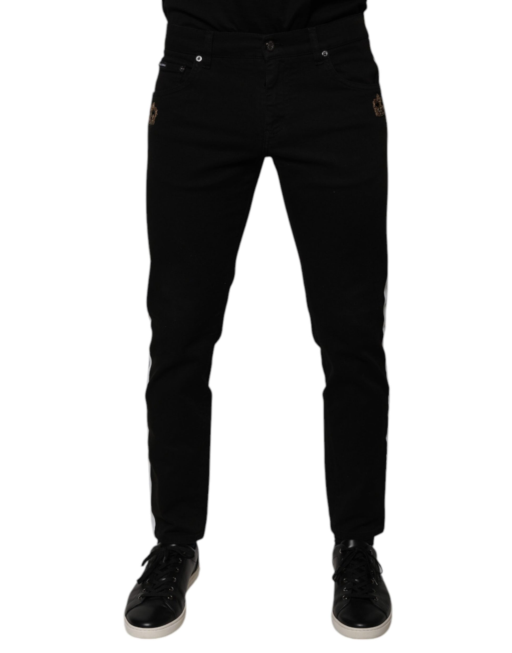 Dolce & Gabbana Black Skinny Jeans for Men alternate view