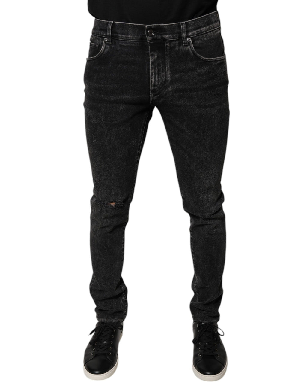 Dolce & Gabbana Black Skinny Jeans for Men alternate view
