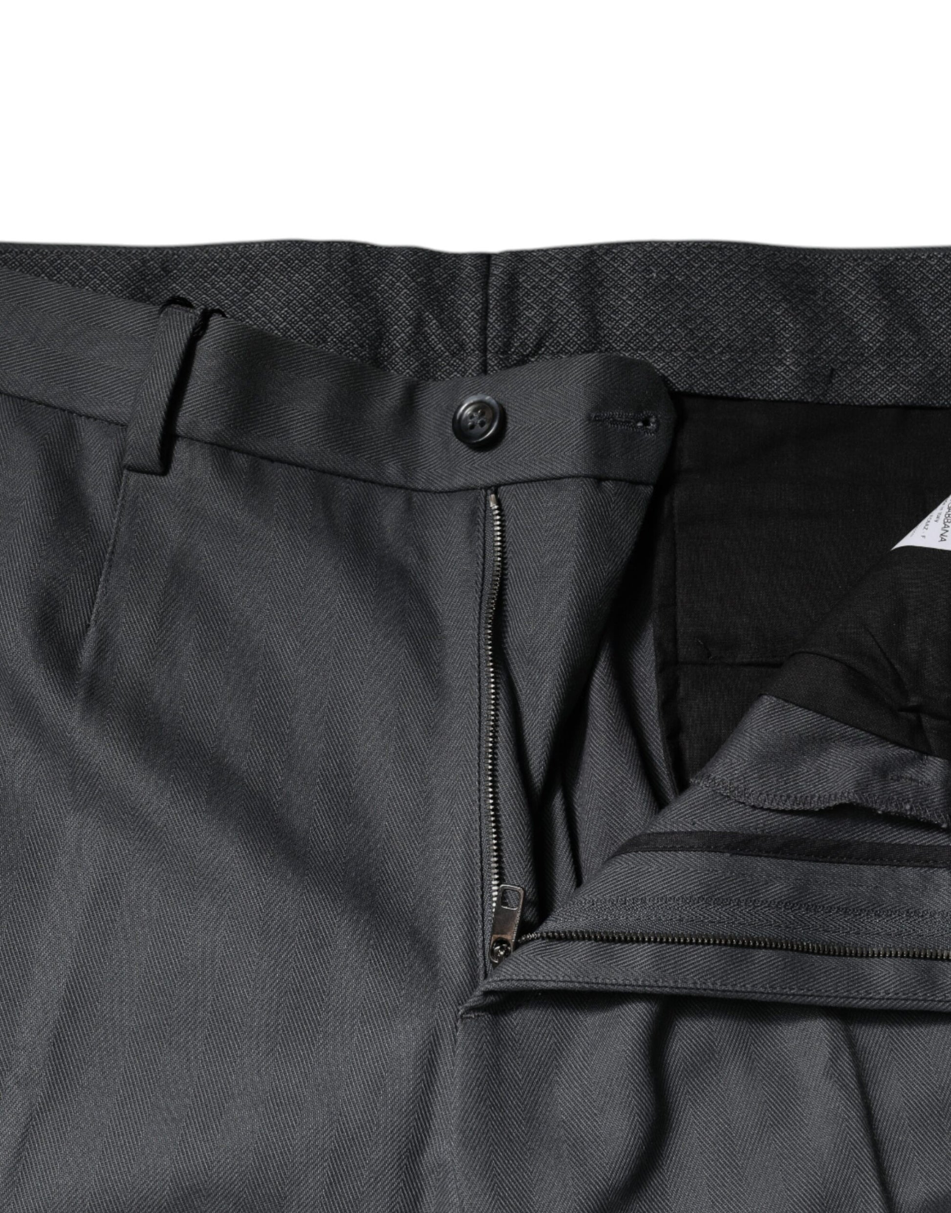 Dolce & Gabbana Grey Dress Pants for Men additional view