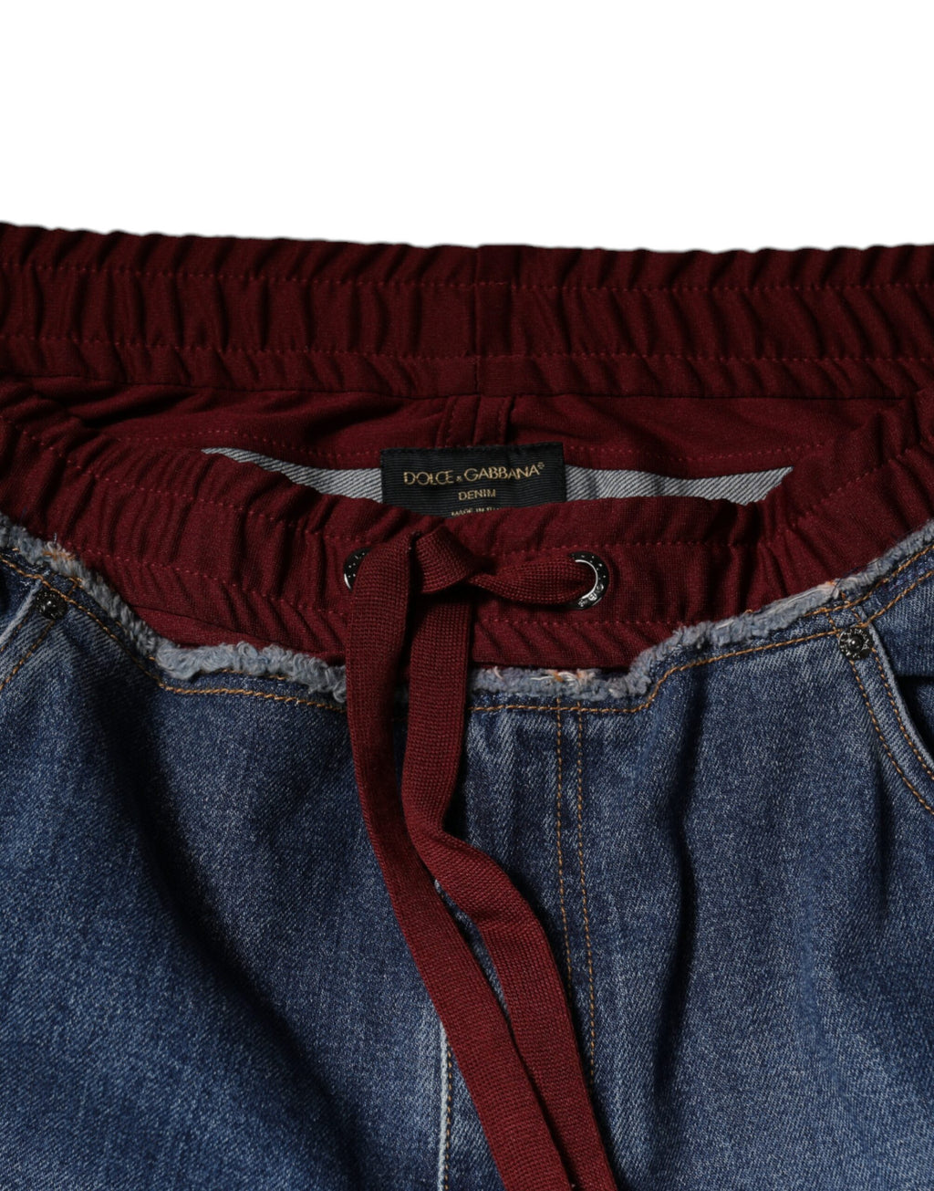 Dolce & Gabbana Blue Straight Leg Jeans for Men additional view