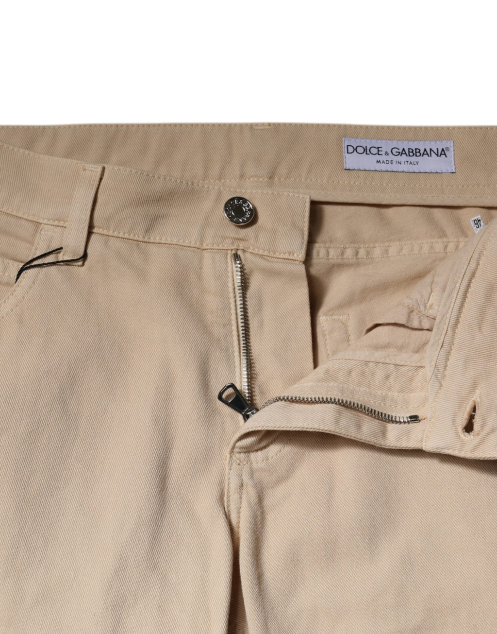 Dolce & Gabbana Beige Skinny Jeans for Men additional view