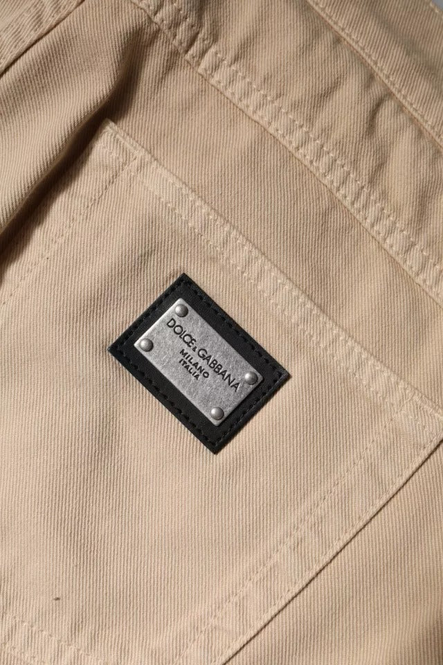 Dolce & Gabbana Beige Skinny Jeans for Men additional view