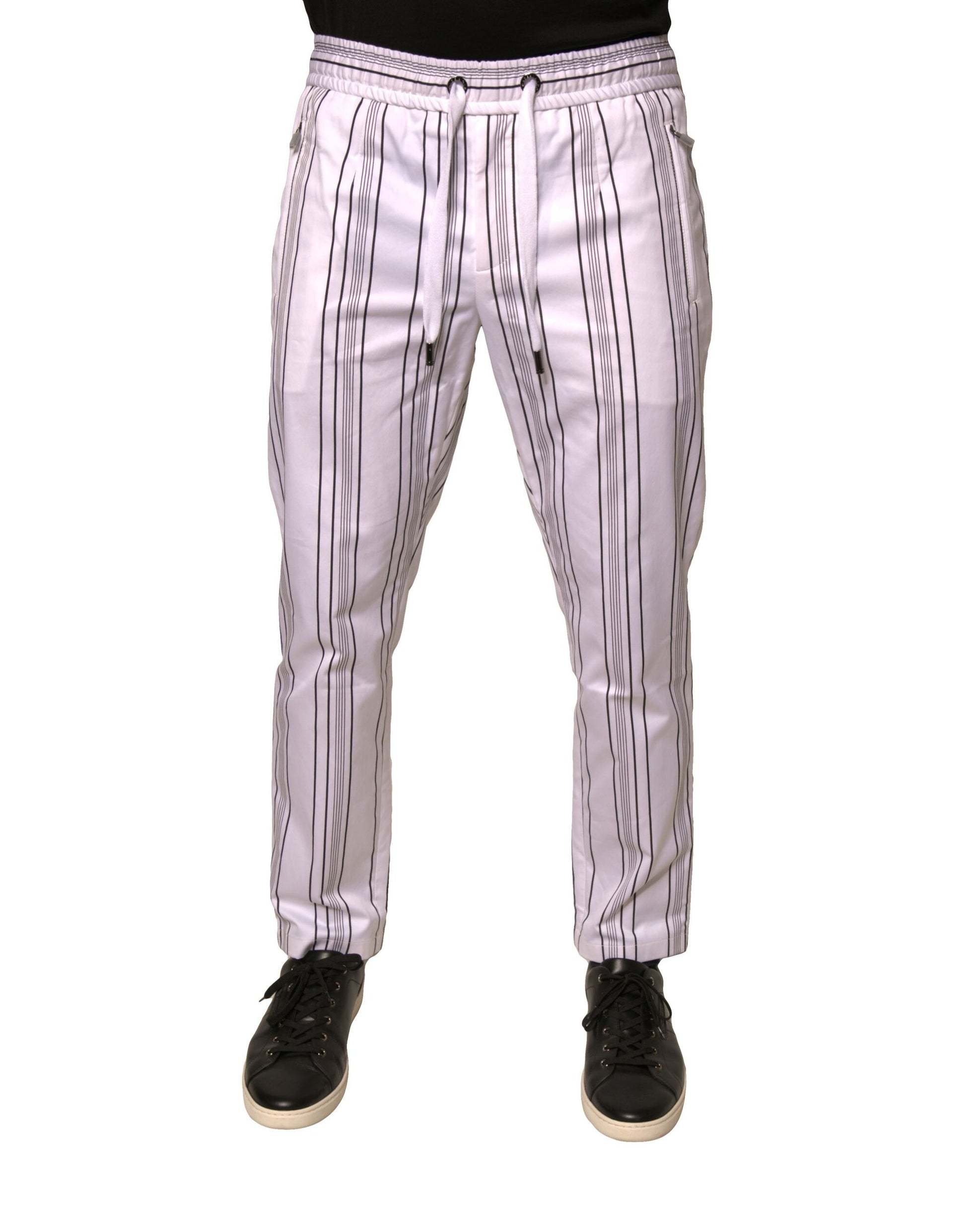 Dolce & Gabbana White Dress Pants for Men