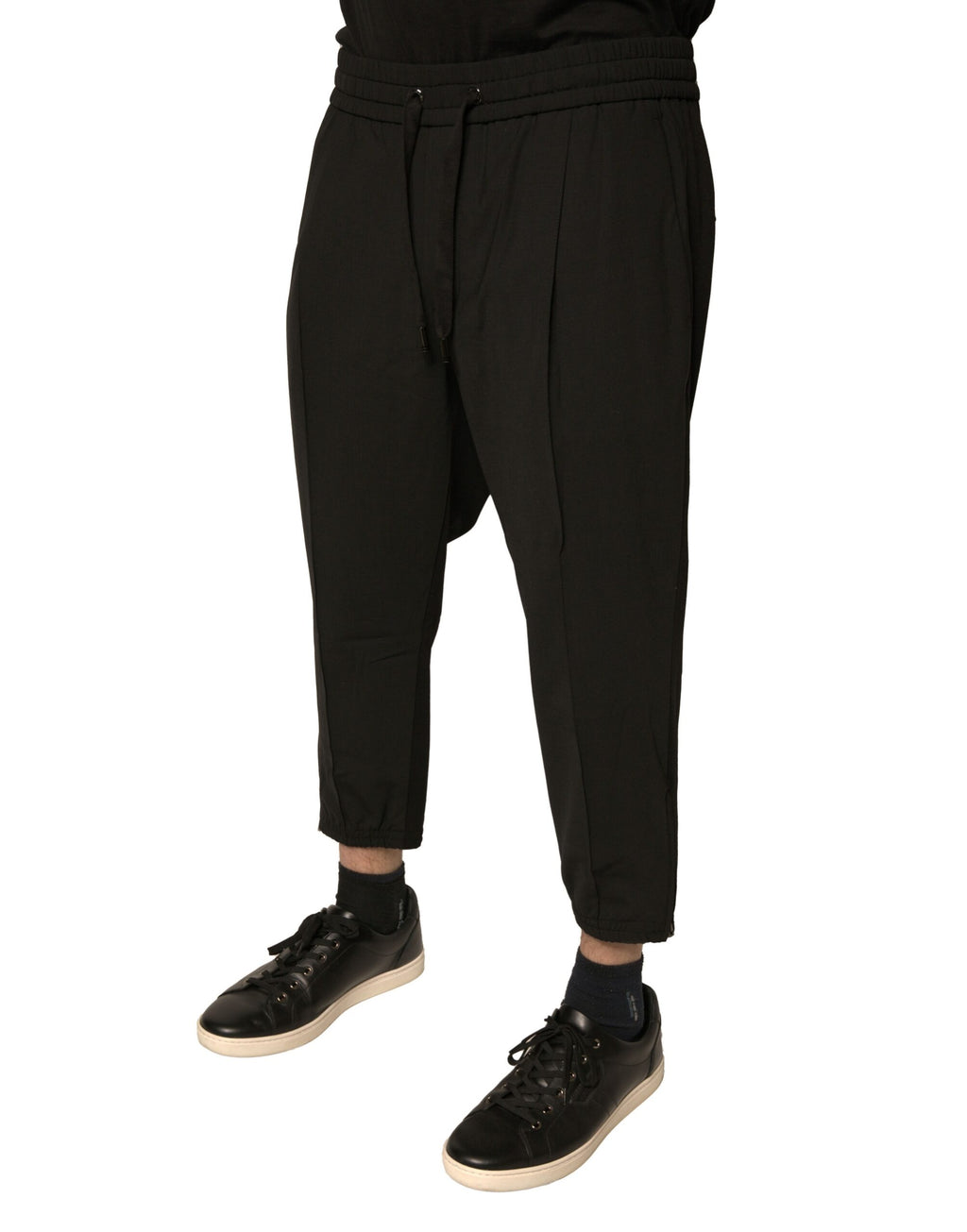 Pantalon de jogging Dolce & Gabbana en laine noire