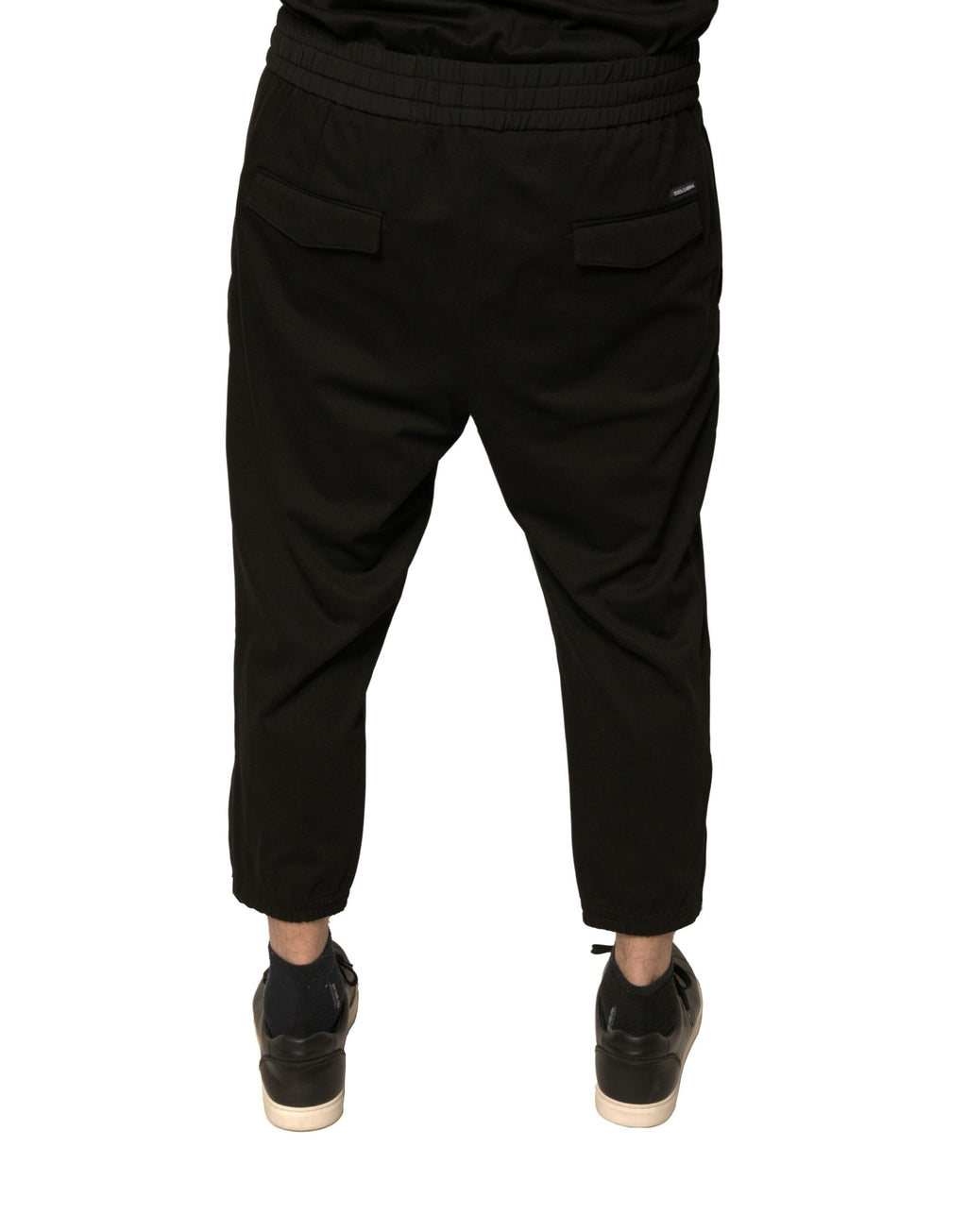 Pantalon de jogging Dolce & Gabbana en laine noire