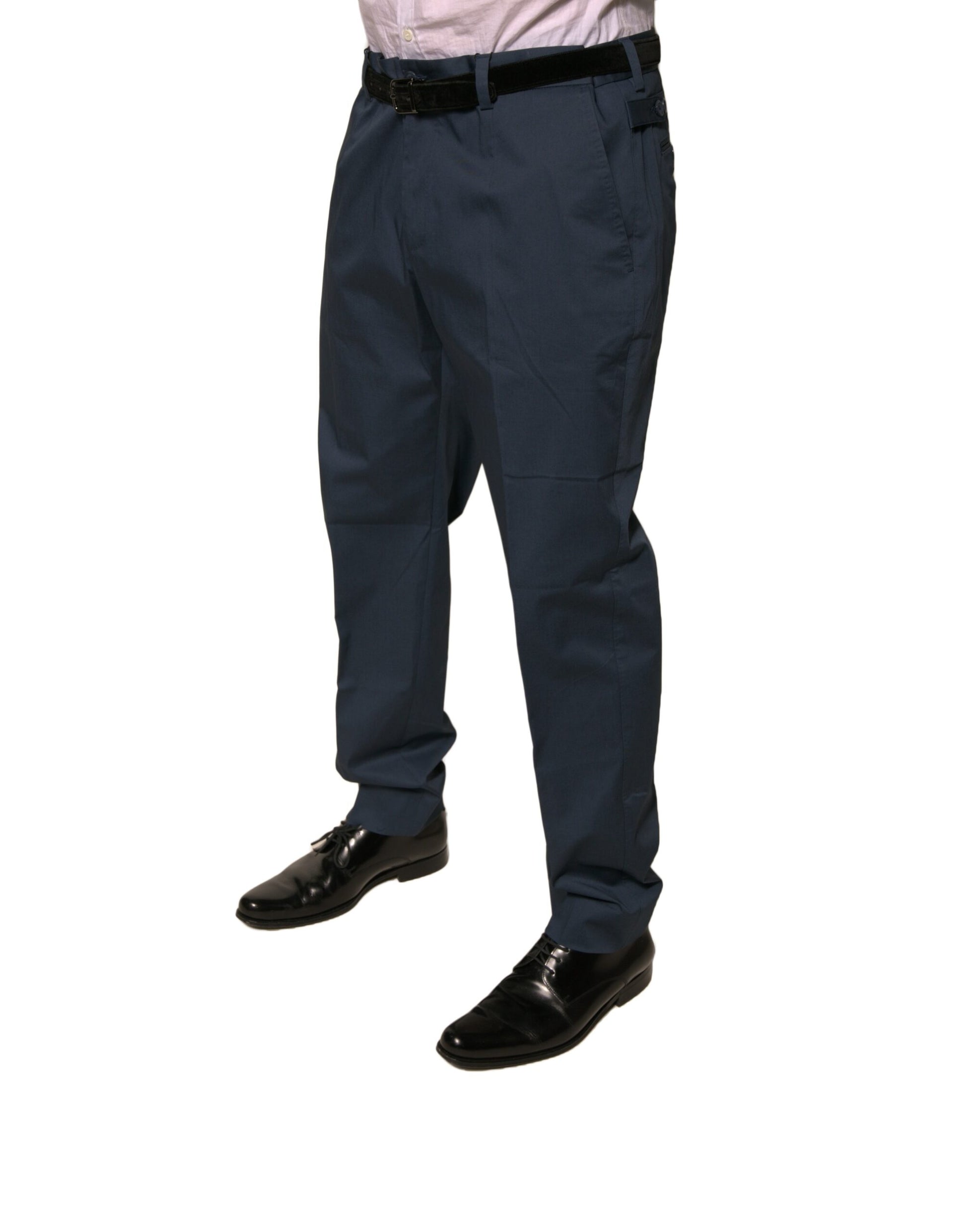 Dolce & Gabbana Blue Dress Pants for Men detail view