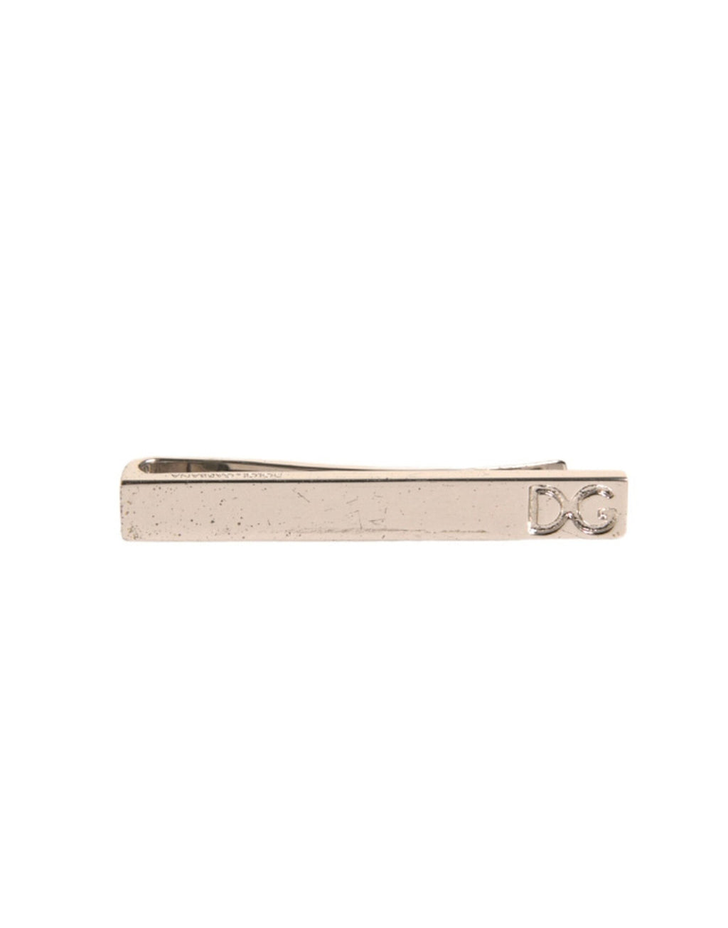 Dolce & Gabbana Silver Tie Clips for Men