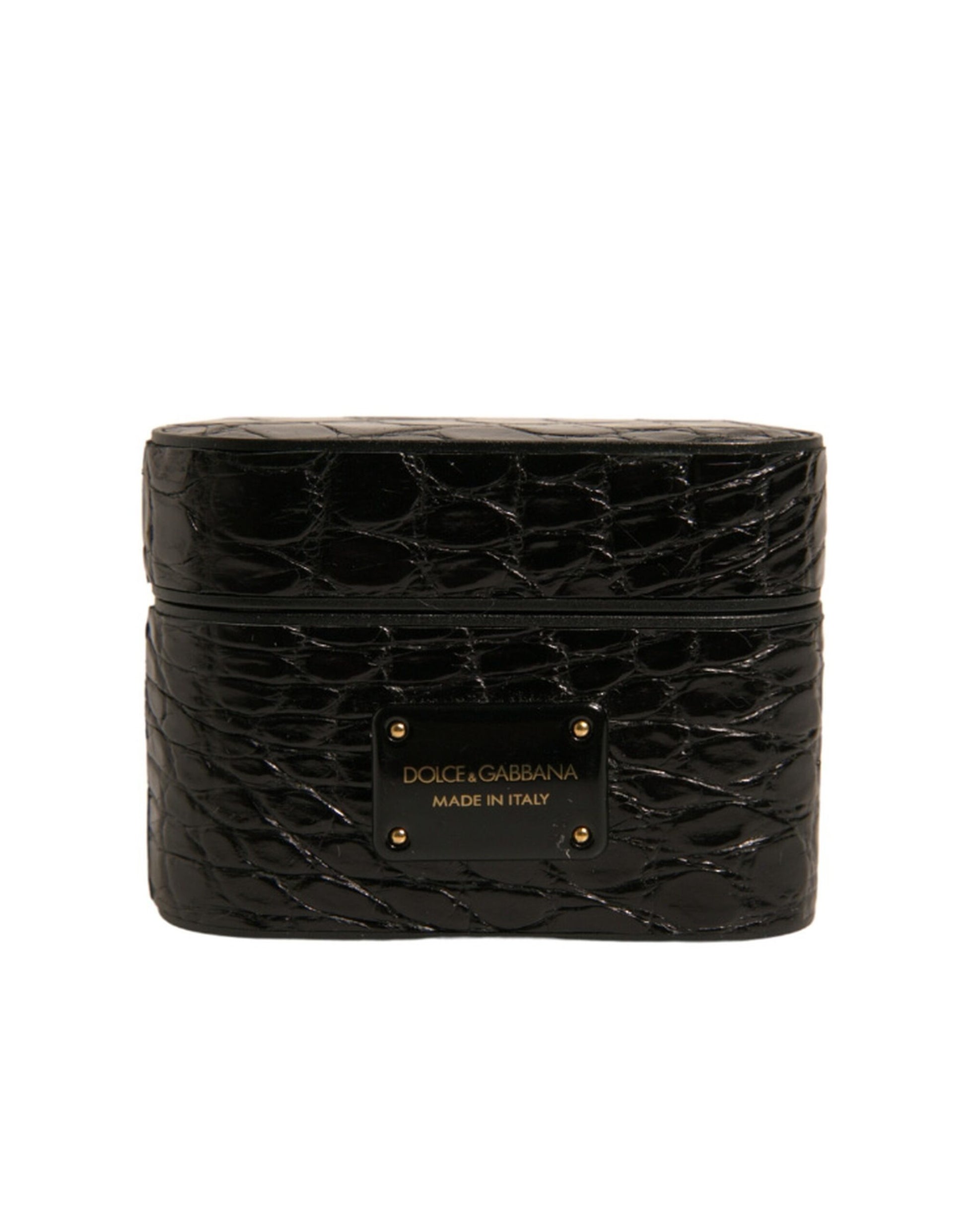 Dolce & Gabbana Black Airpod Holders Unisex alternate view