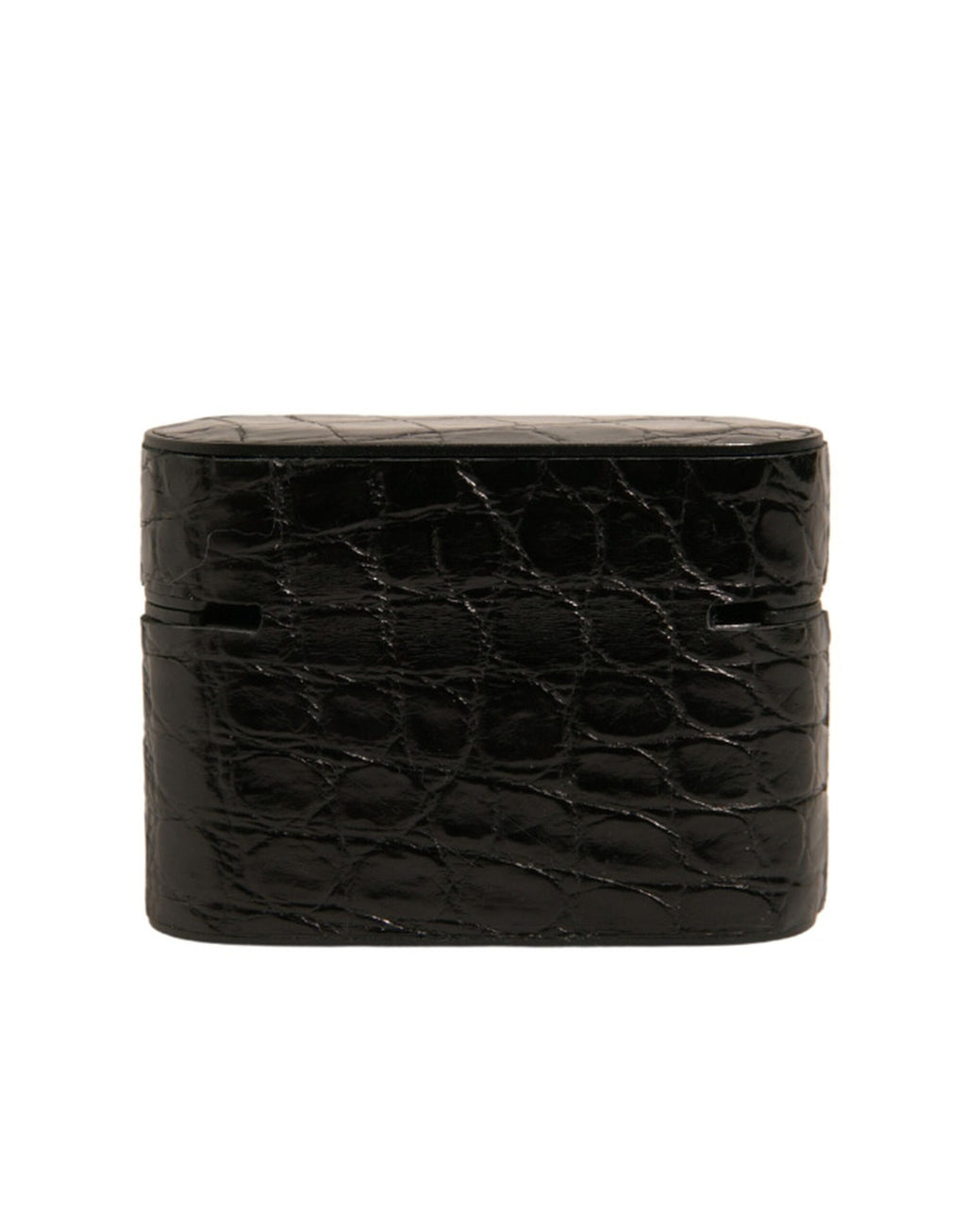 Dolce & Gabbana Black Airpod Holders Unisex side view