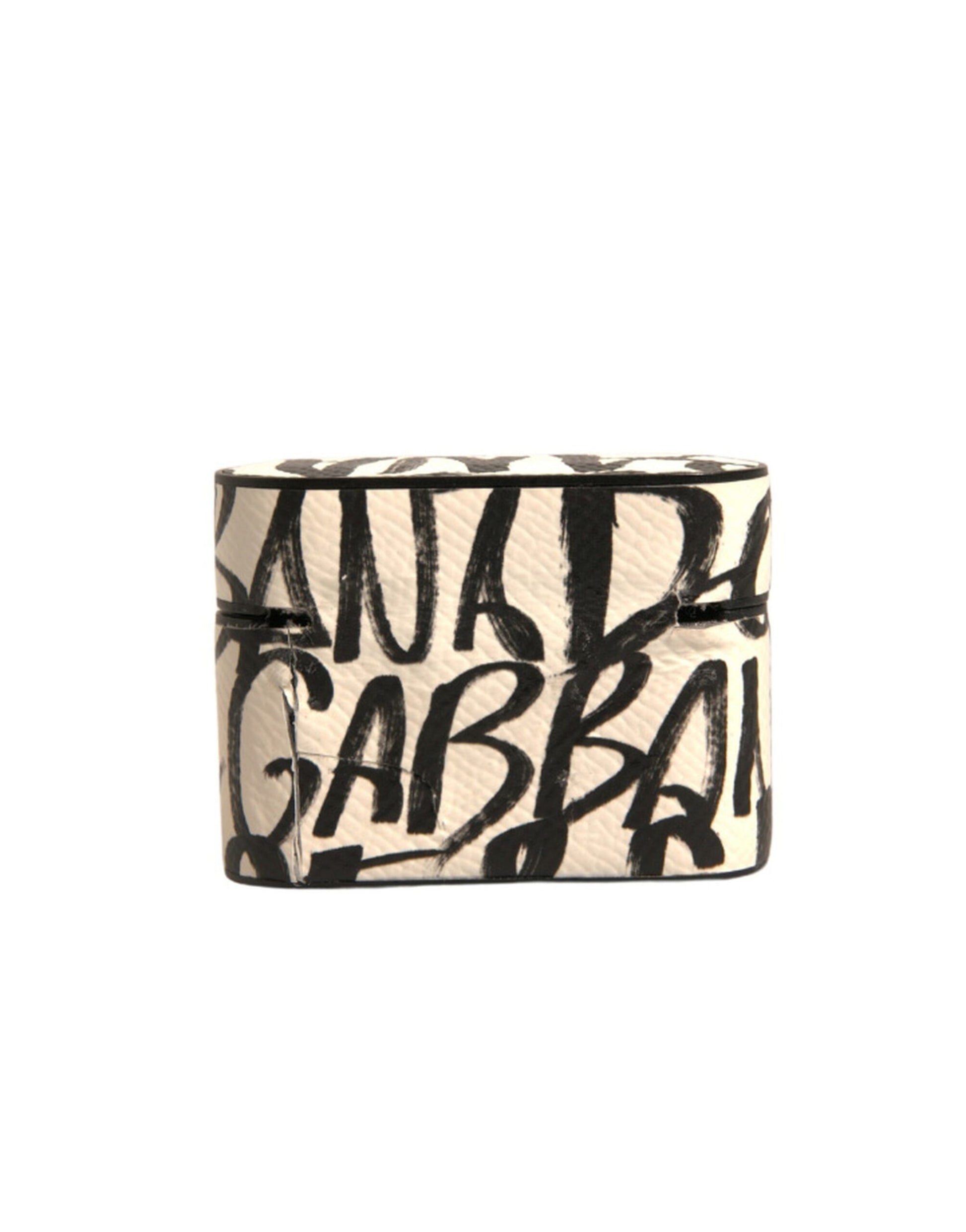 Dolce & Gabbana Black Airpod Holders Unisex side view