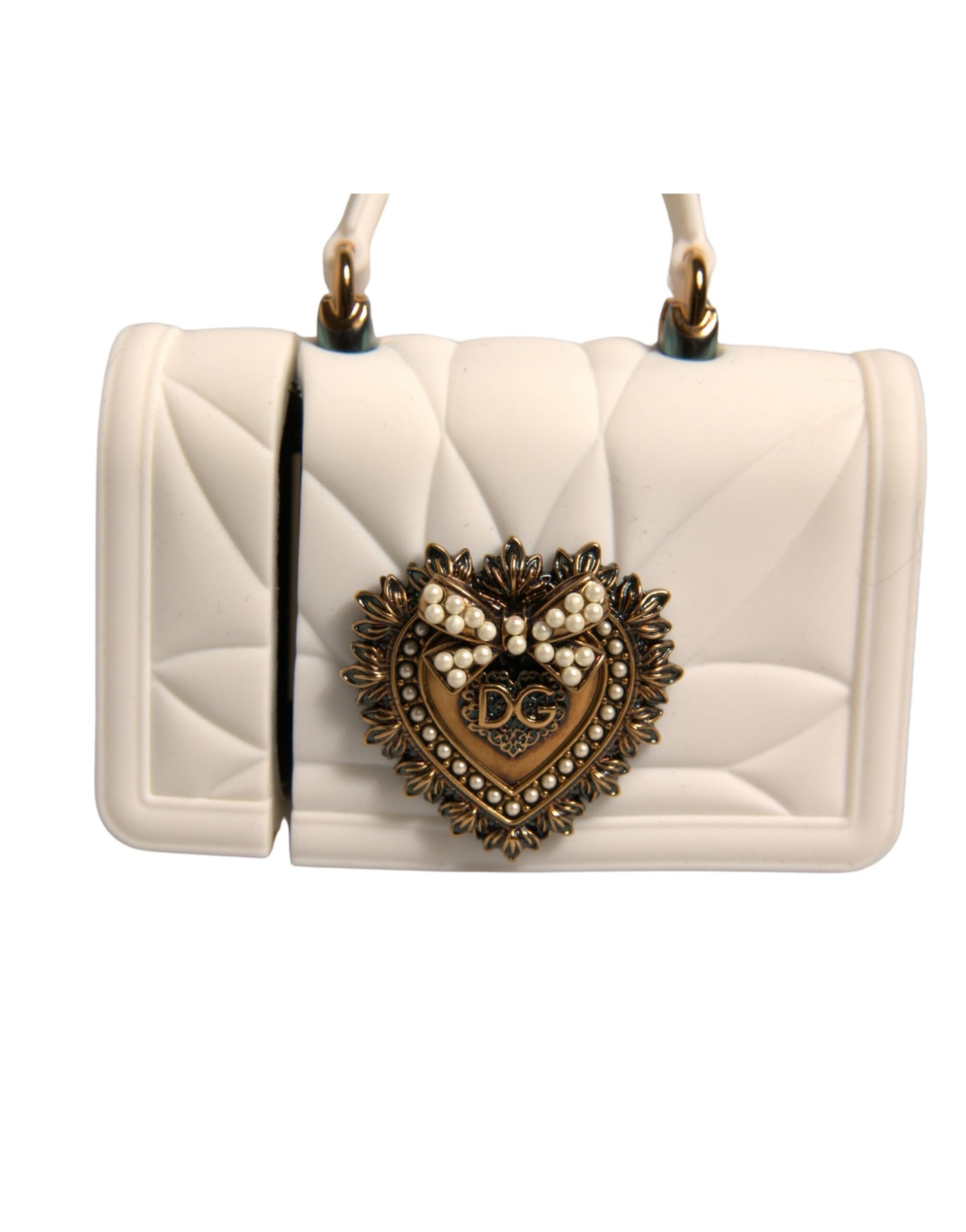 Dolce & Gabbana White Airpod Holders for Women detail view