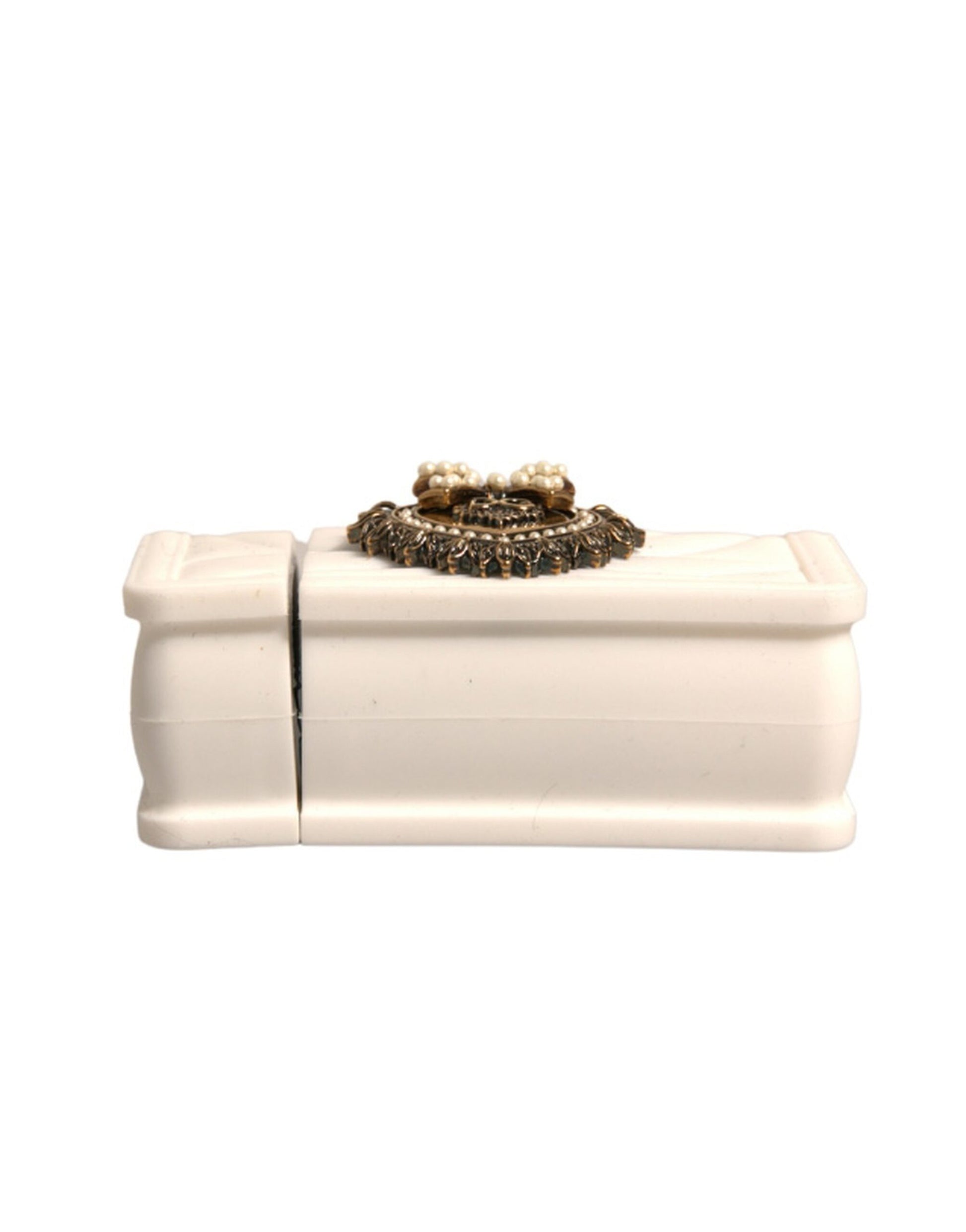 Dolce & Gabbana White Airpod Holders for Women additional view