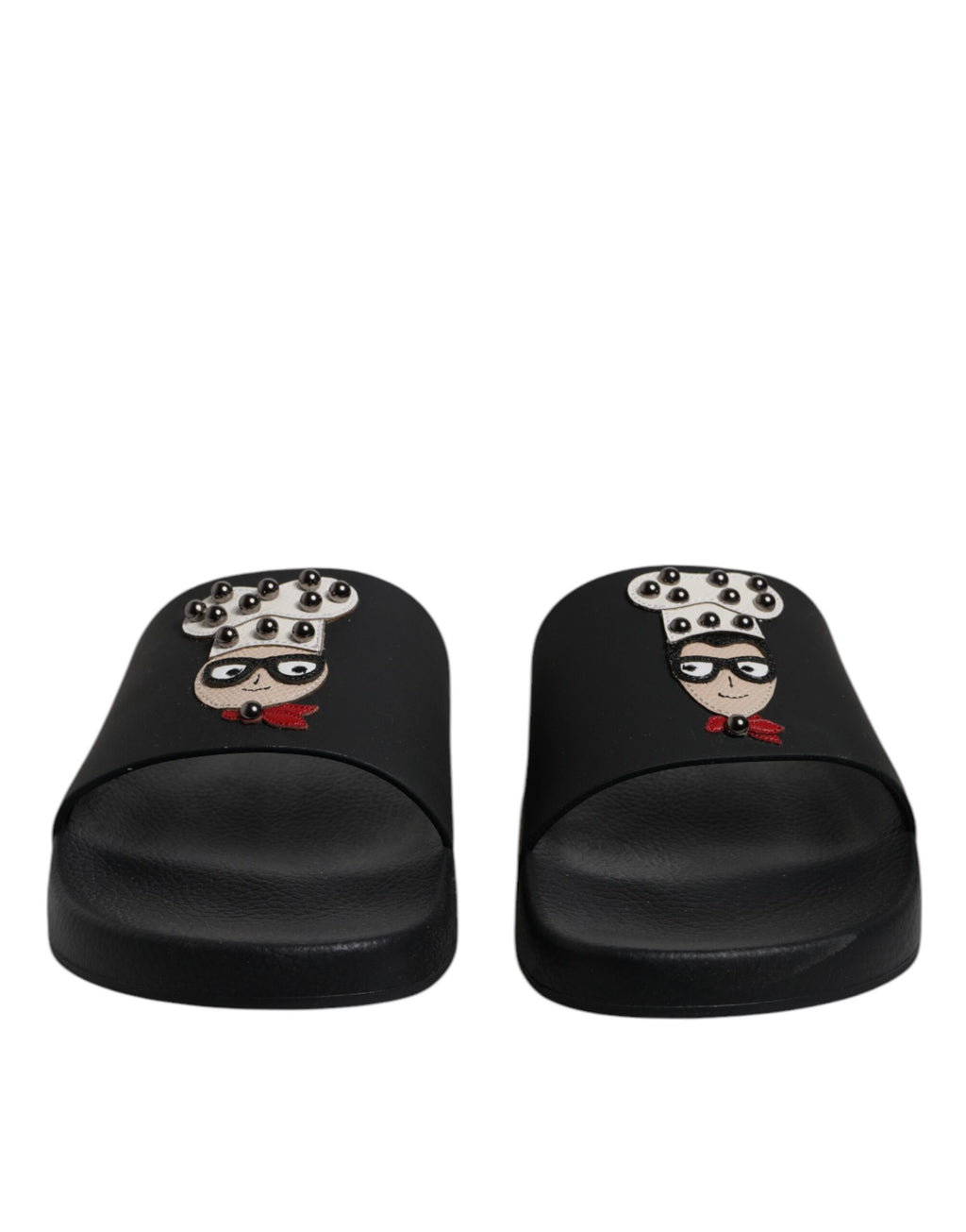 Dolce & Gabbana Black Slides for Men alternate view