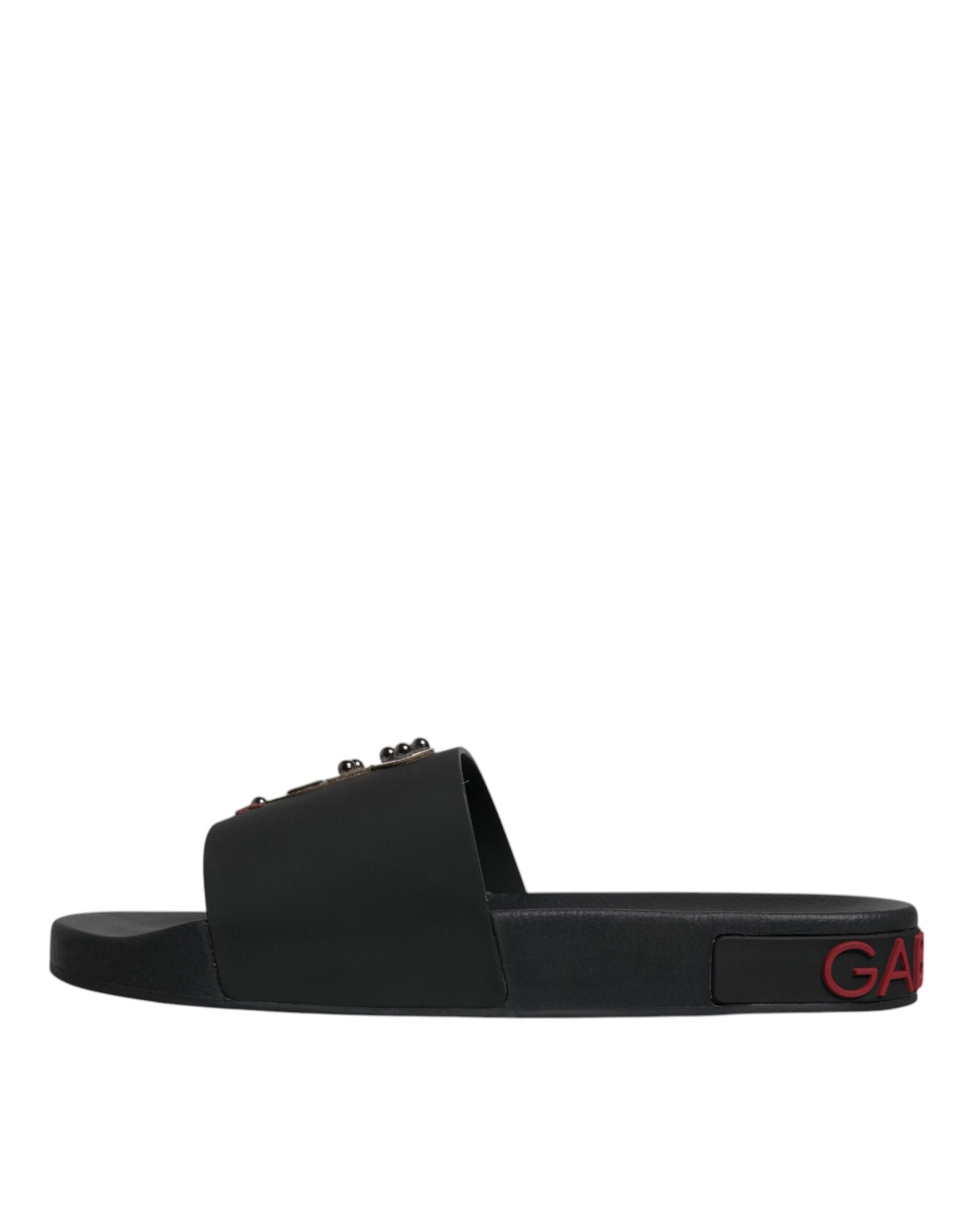 Dolce & Gabbana Black Slides for Men additional view