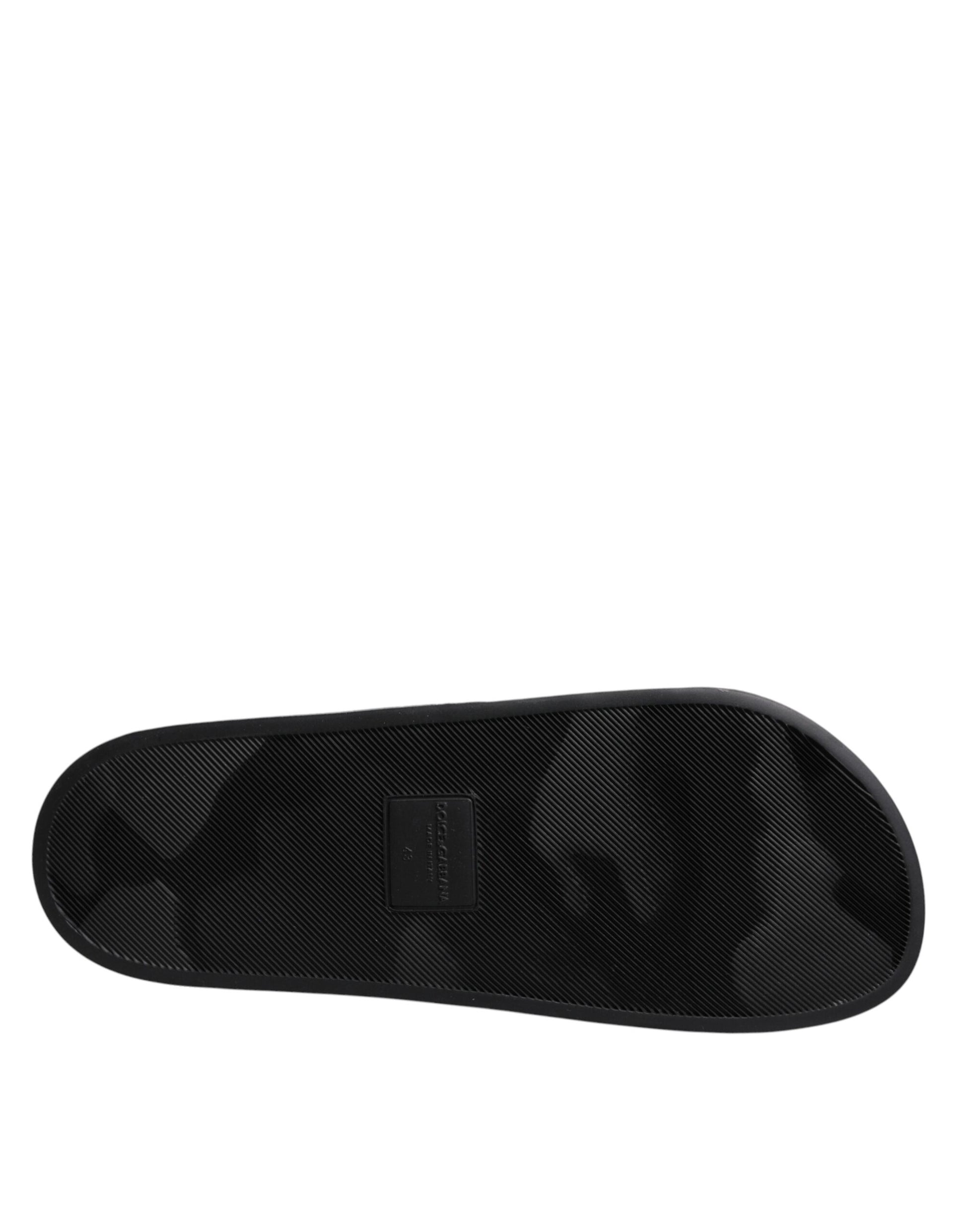 Dolce & Gabbana Black Slides for Men additional view