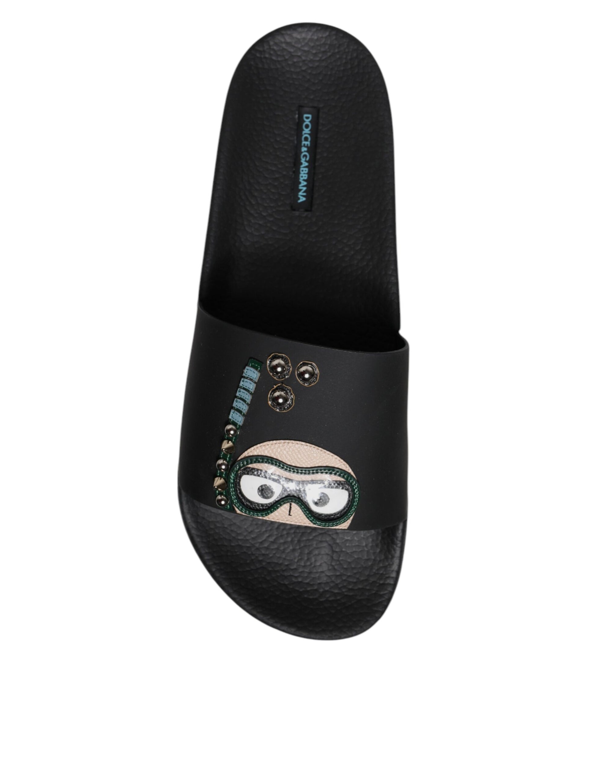 Dolce & Gabbana Black Slides for Men additional view