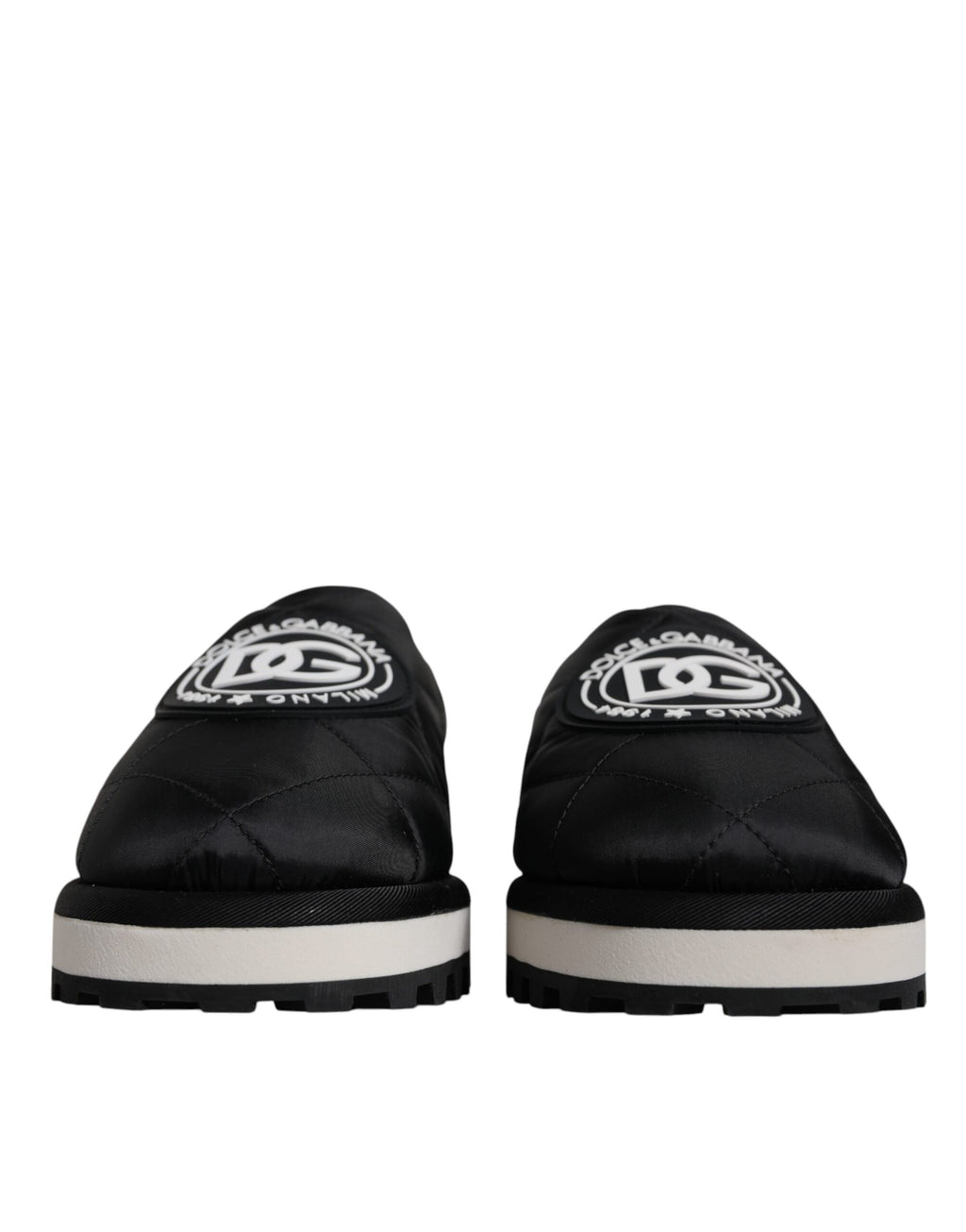 Dolce & Gabbana Black Slides for Men alternate view