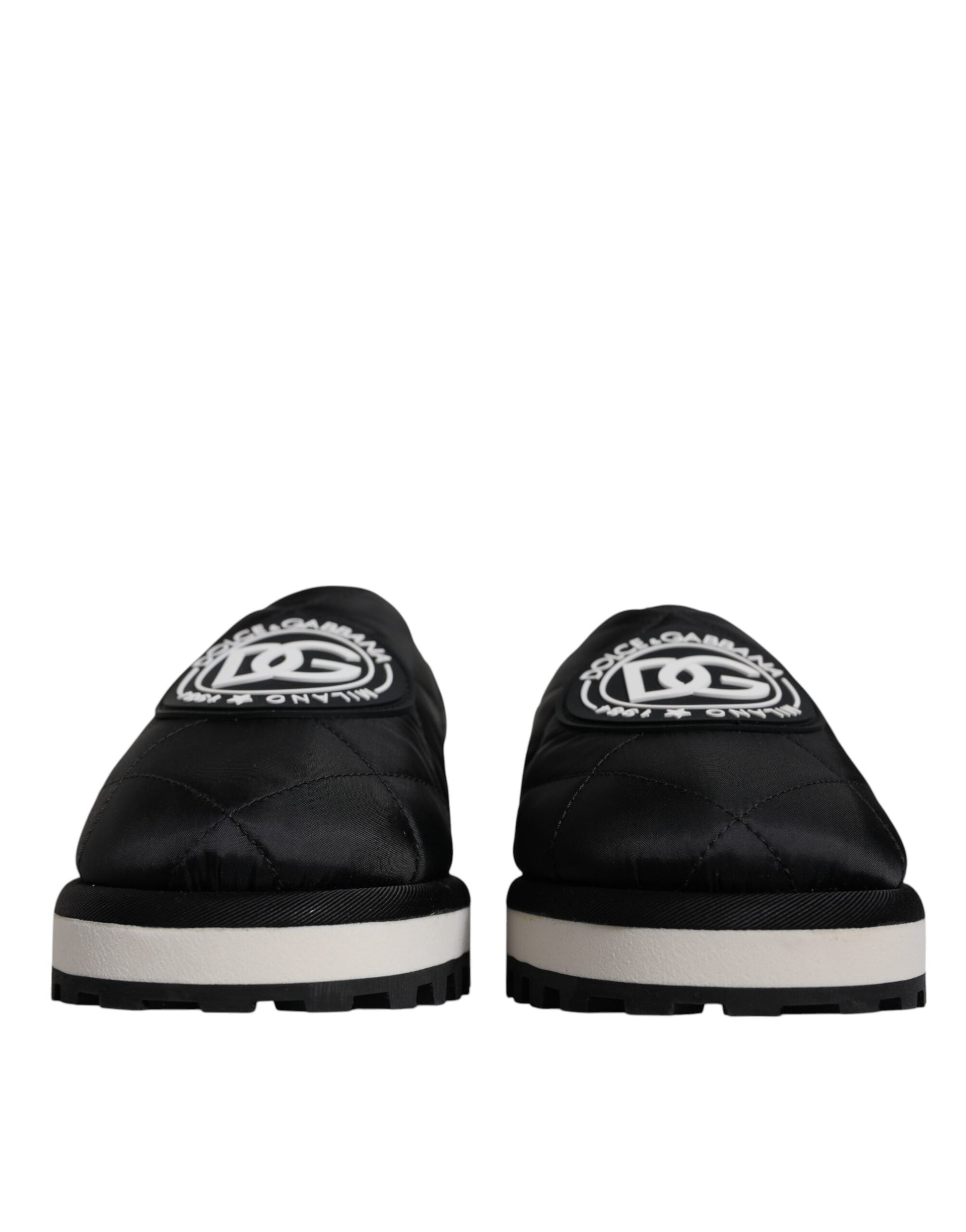 Dolce & Gabbana Black Slides for Men alternate view