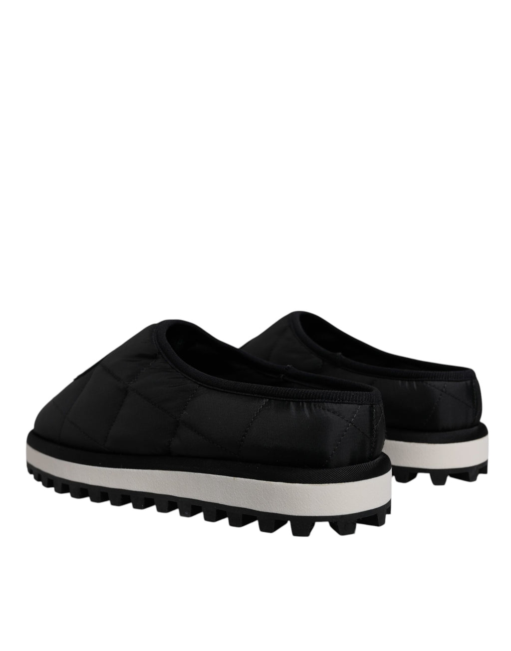 Dolce & Gabbana Black Slides for Men side view