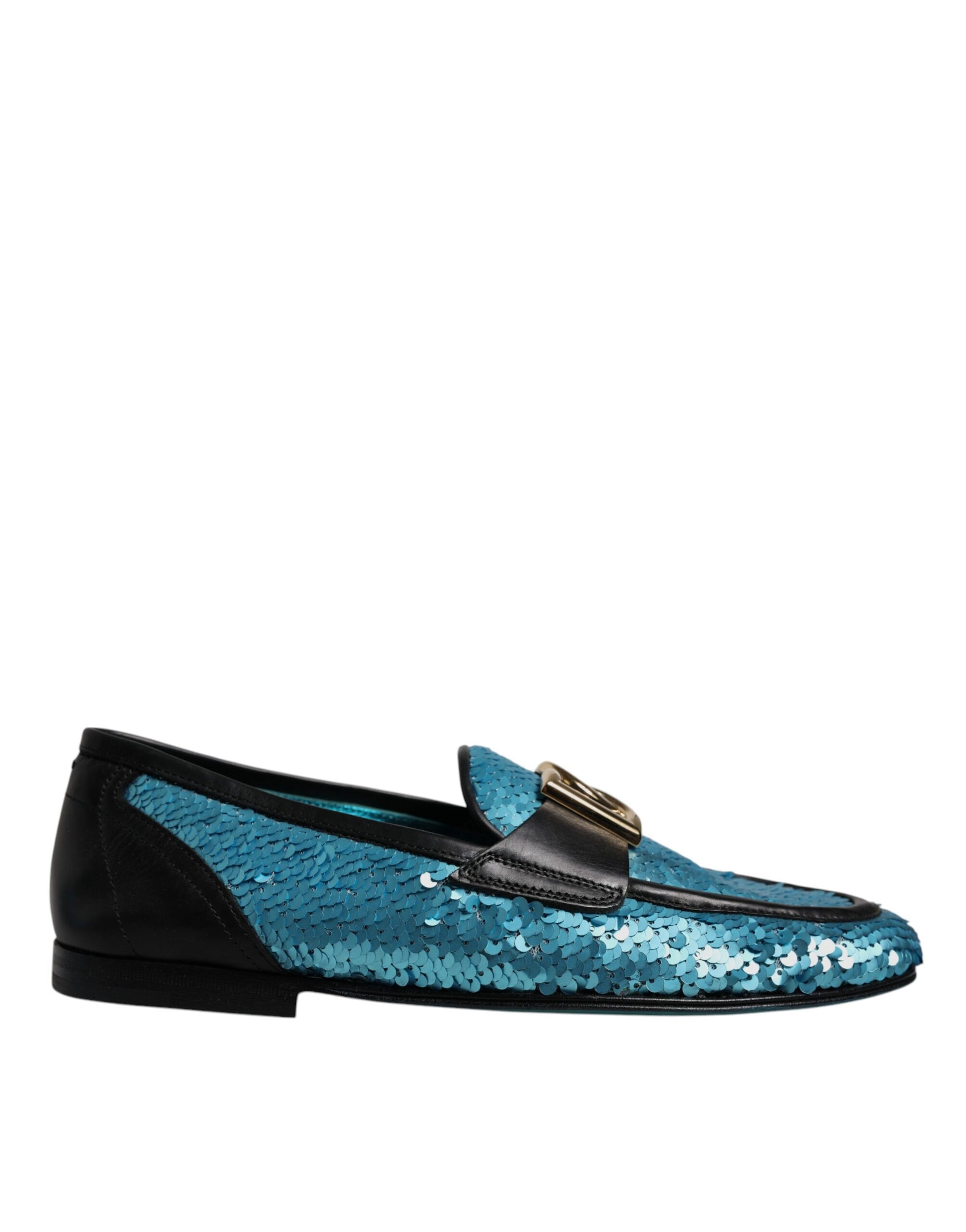 Dolce & Gabbana Blue Slip On Loafers for Men additional view
