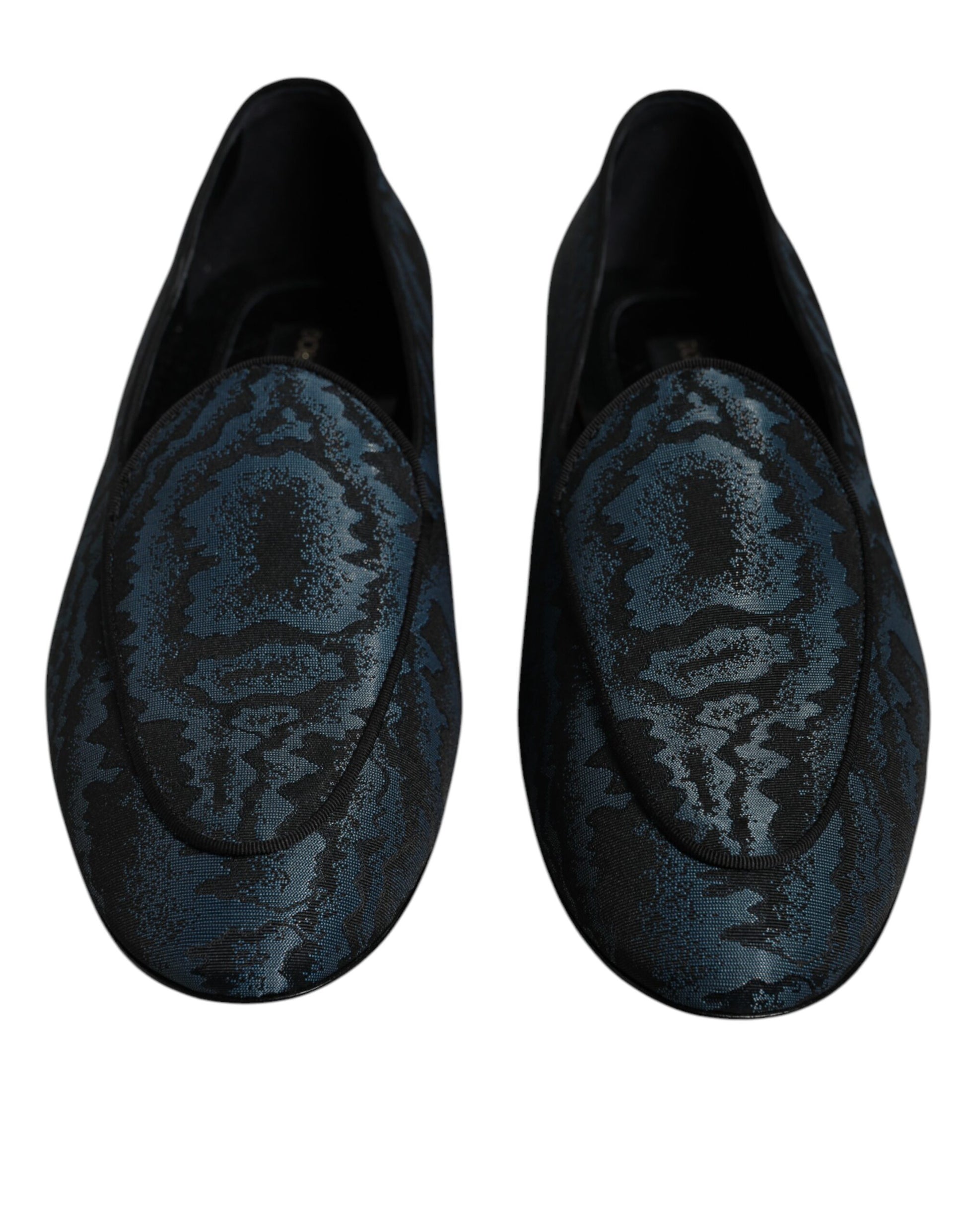 Dolce & Gabbana Blue Slip On Loafers for Men alternate view