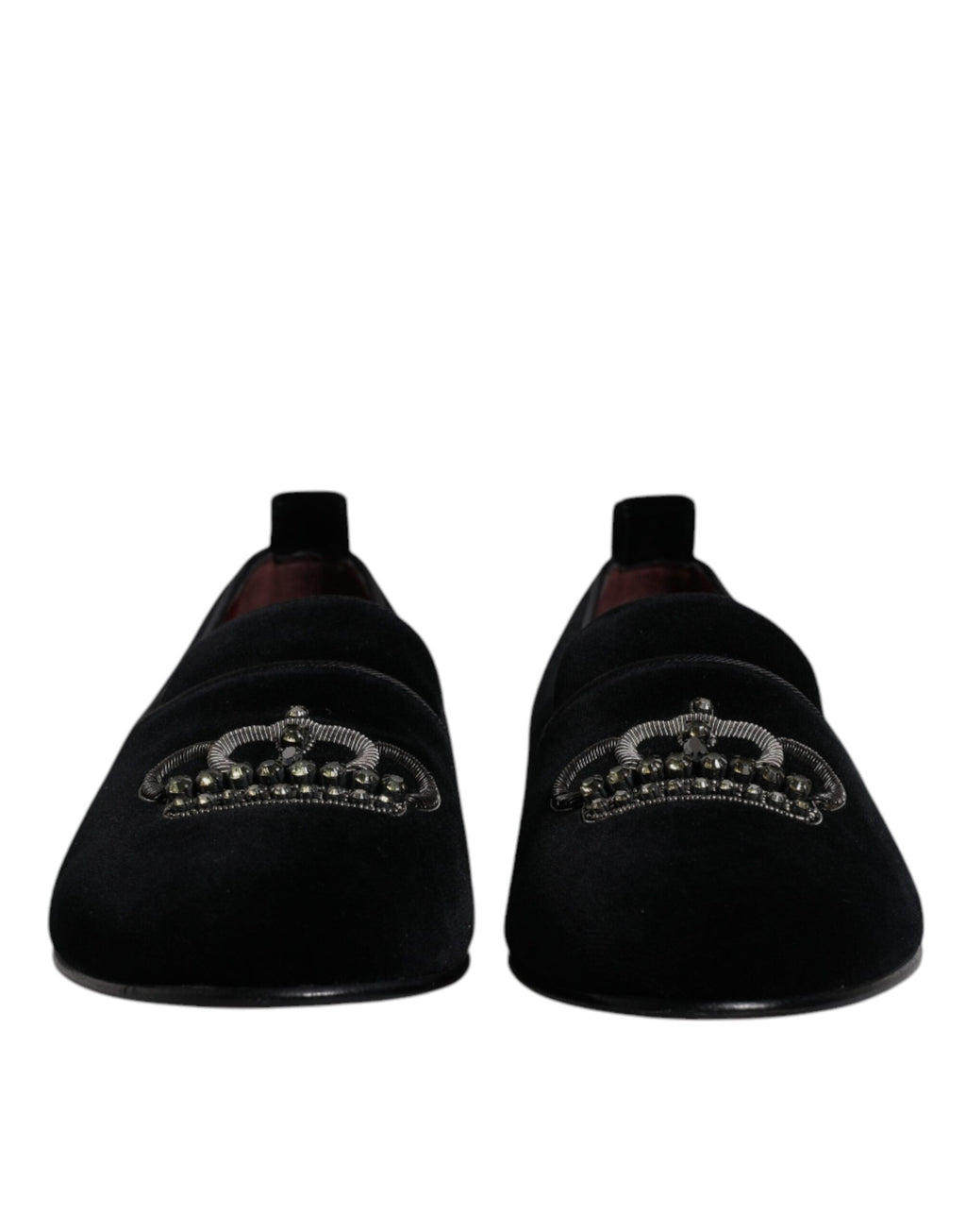 Dolce & Gabbana Black Slip On Loafers for Men alternate view