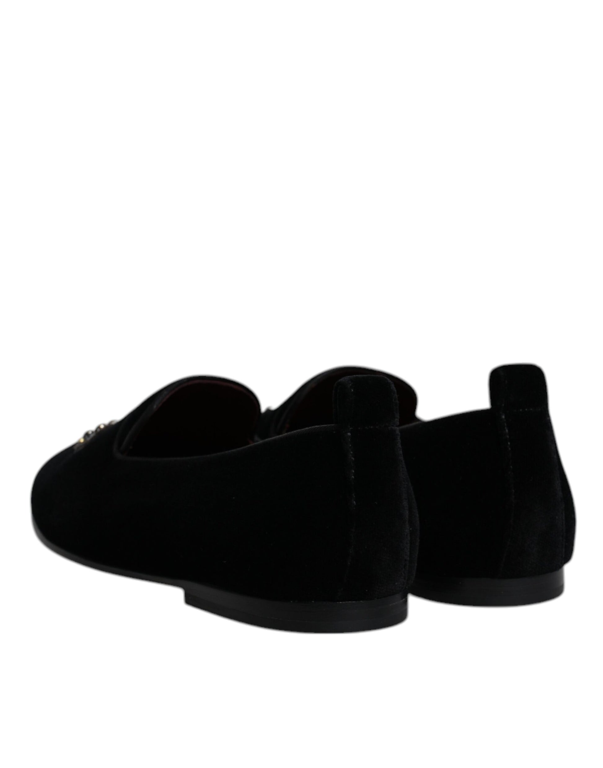 Dolce & Gabbana Black Slip On Loafers for Men additional view