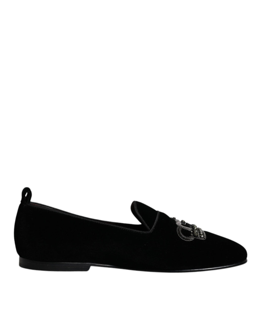 Dolce & Gabbana Black Slip On Loafers for Men additional view