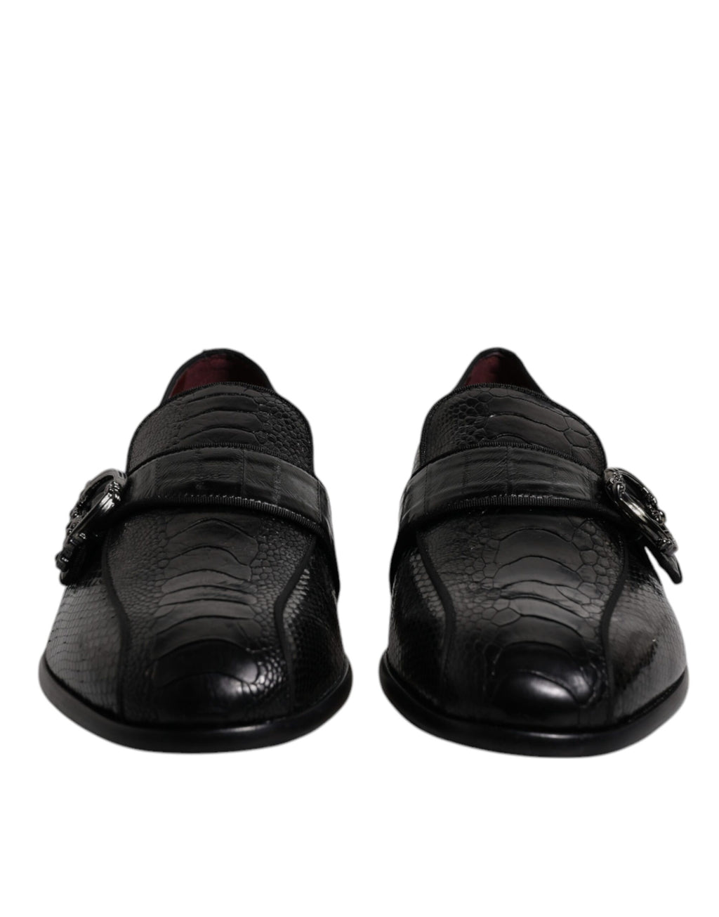 Dolce & Gabbana Black Slip On Loafers for Men alternate view