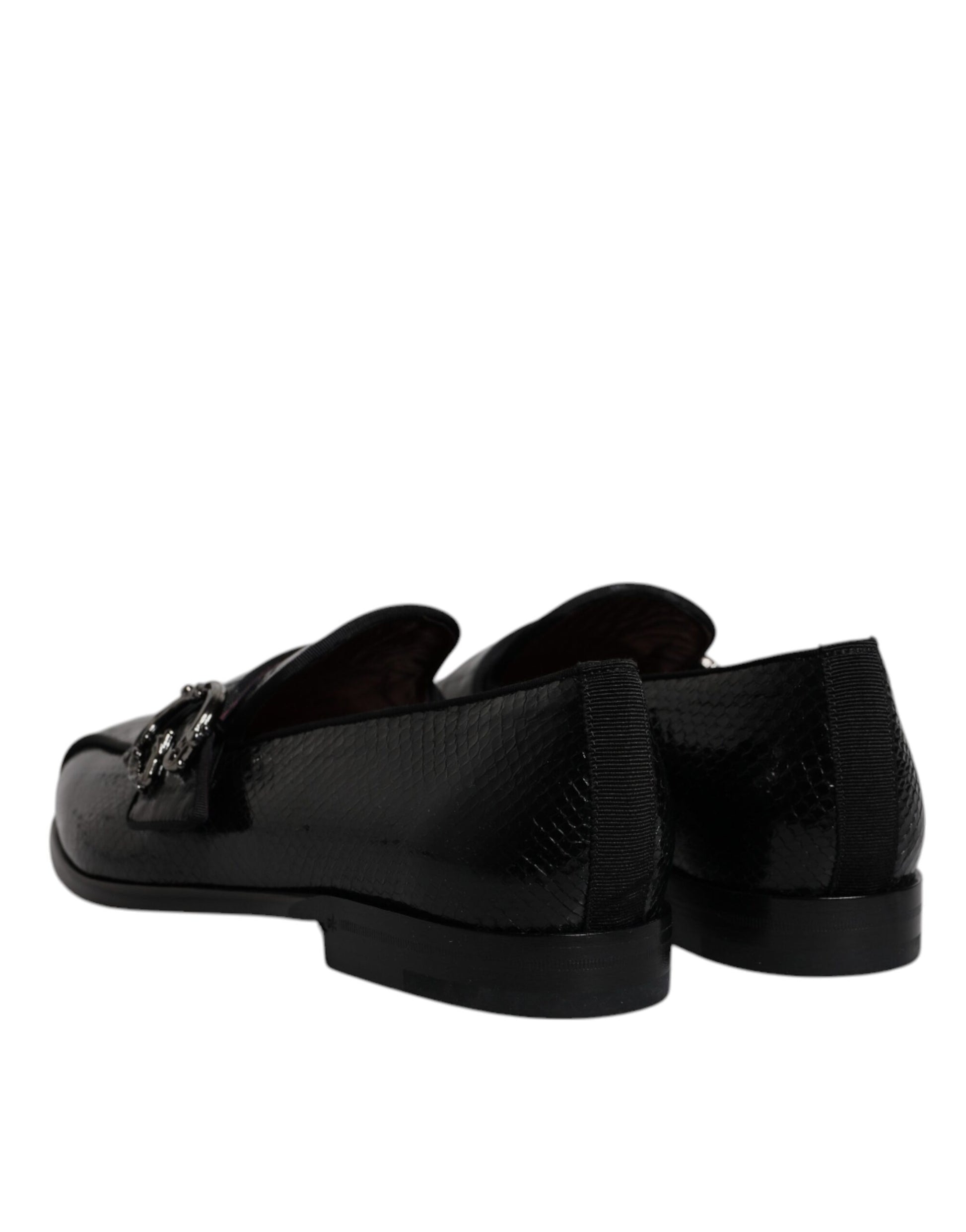 Dolce & Gabbana Black Slip On Loafers for Men additional view