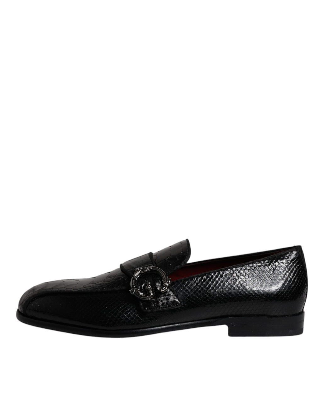 Dolce & Gabbana Black Slip On Loafers for Men additional view
