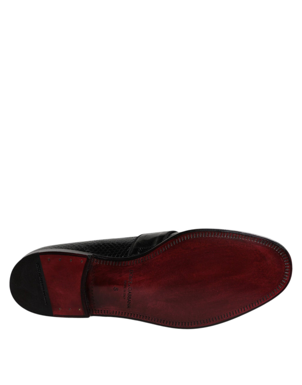 Dolce & Gabbana Black Slip On Loafers for Men additional view