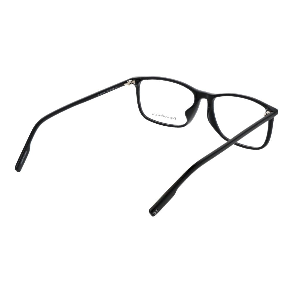 Ermenegildo Zegna Black Glasses Frames for Men detail view