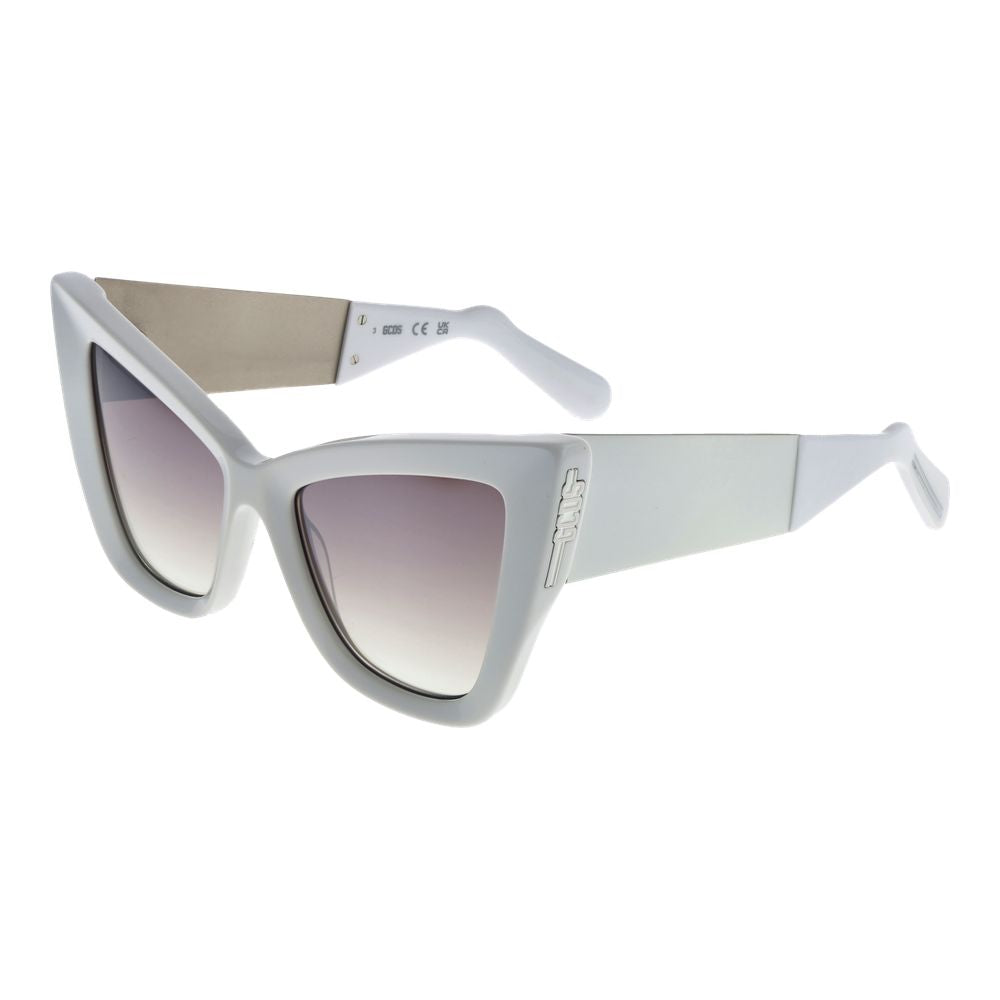GCDS White Sunglasses for Women