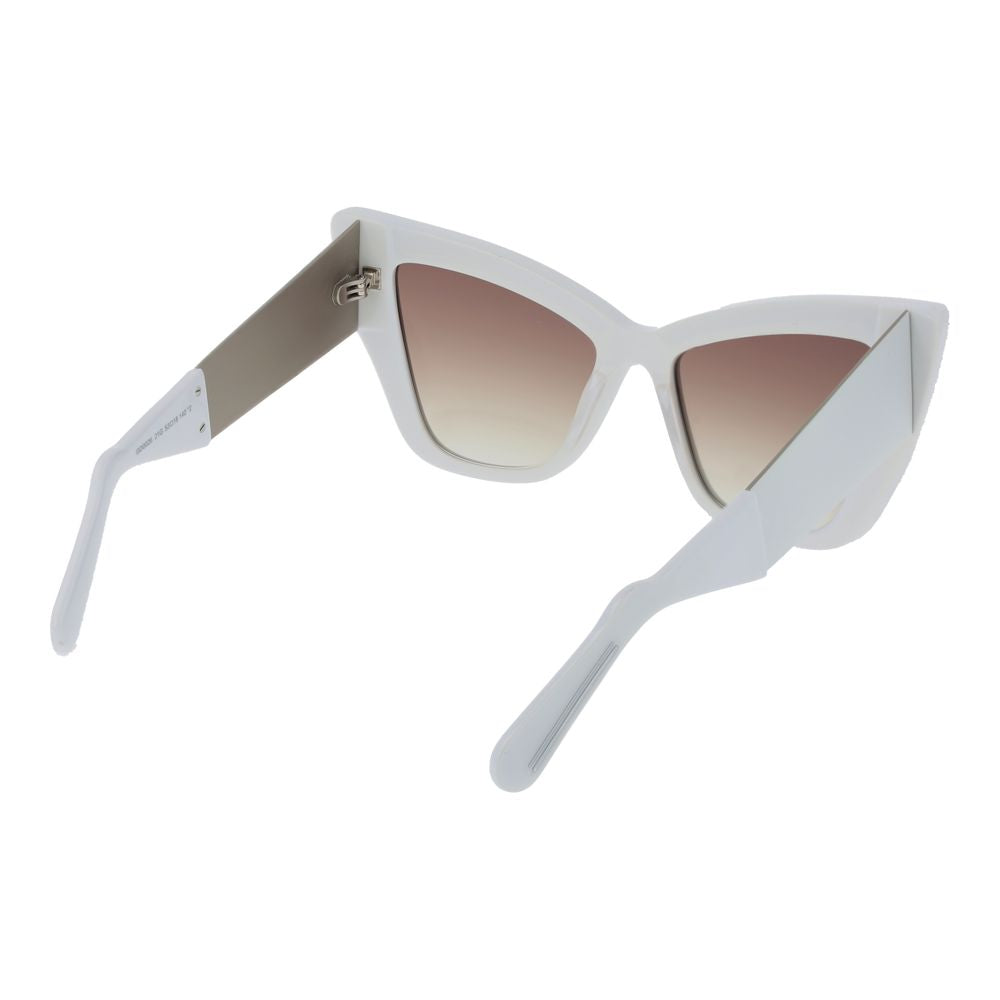 GCDS White Sunglasses for Women detail view