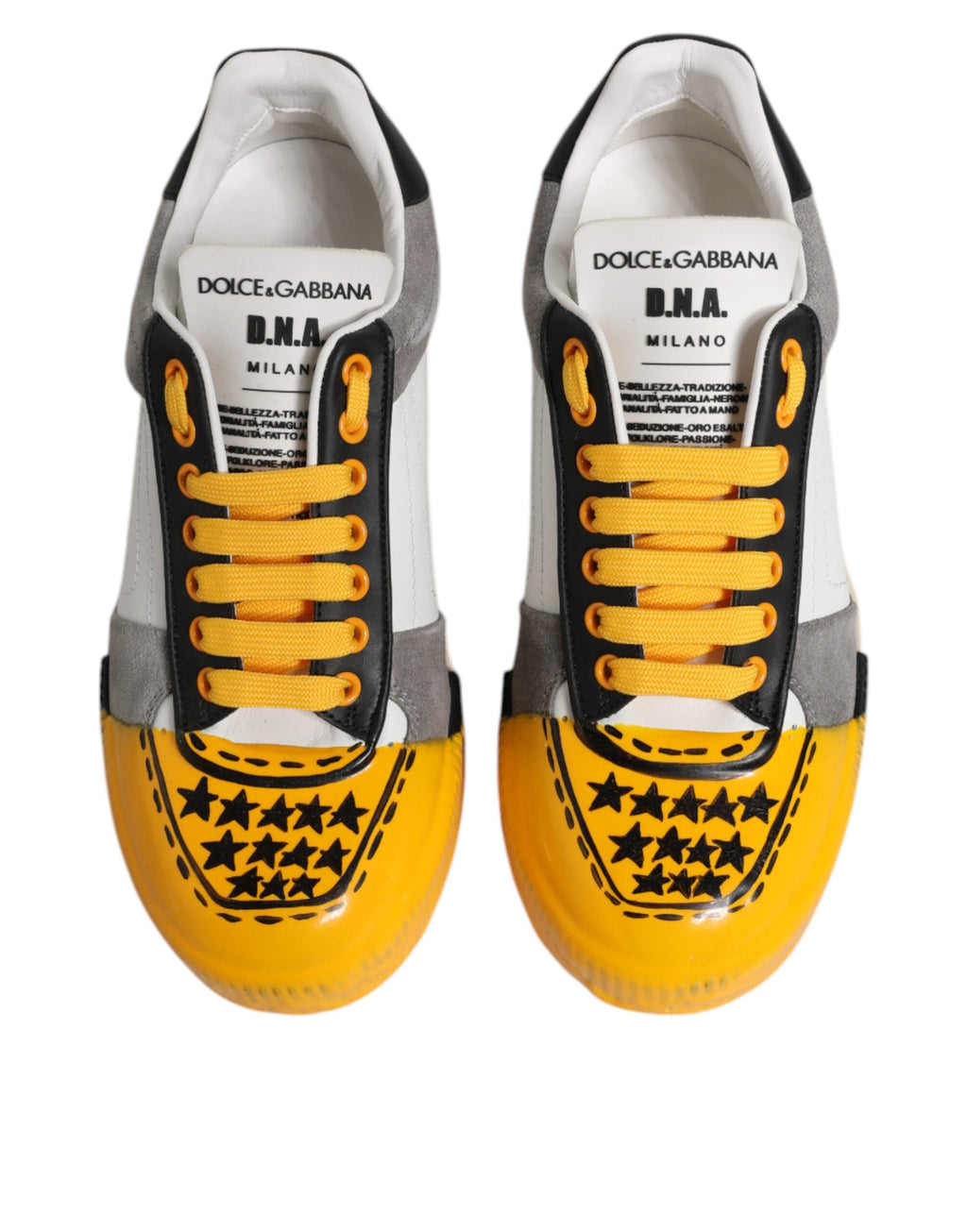 Dolce & Gabbana Multicolor Low Top Sneakers for Men detail view