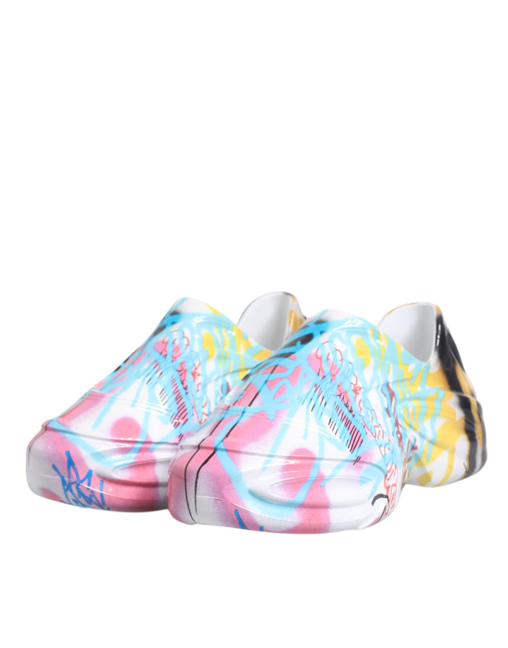 Dolce & Gabbana Multicolor Low Top Sneakers for Men side view