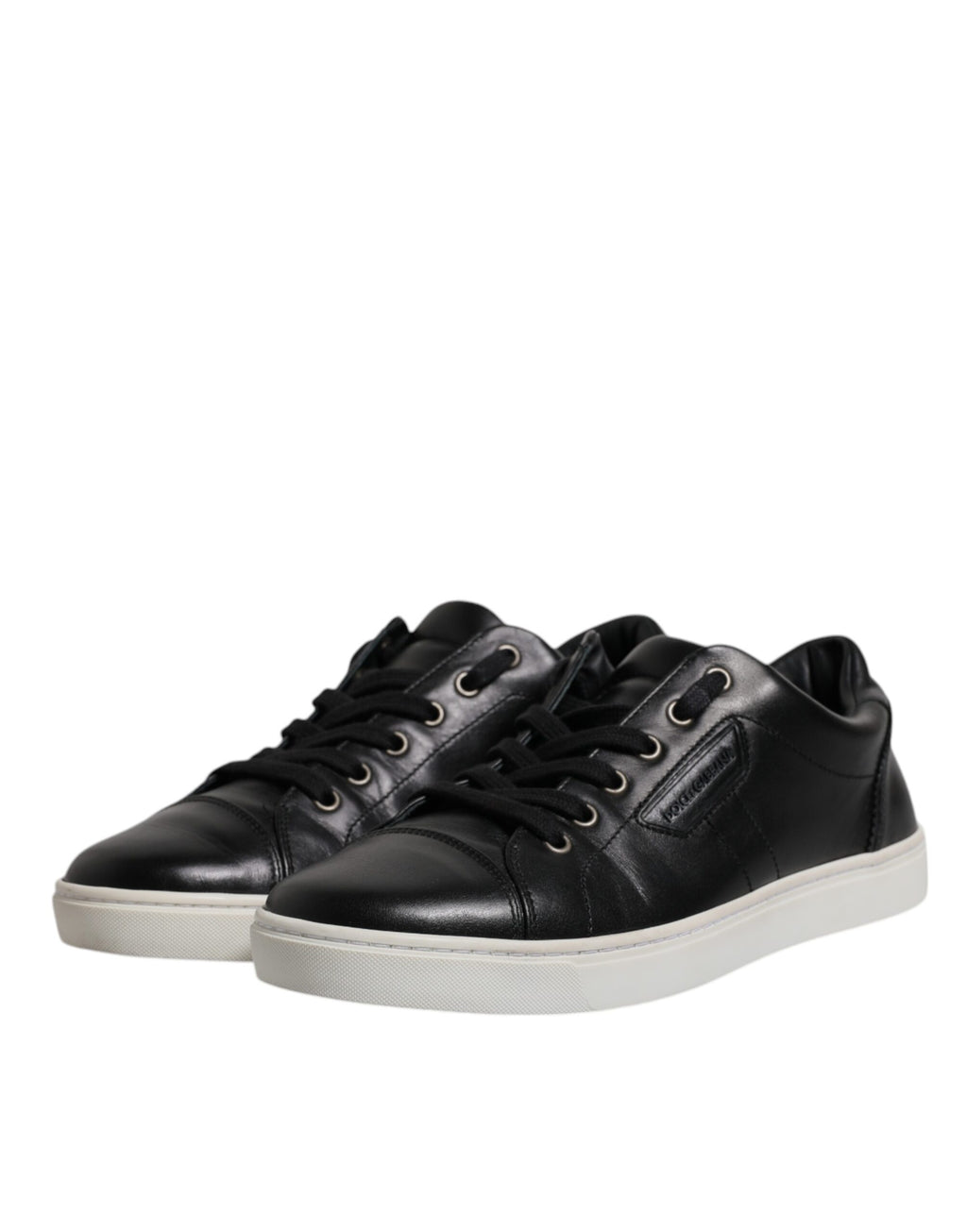 Dolce & Gabbana Black Low Top Sneakers for Men side view