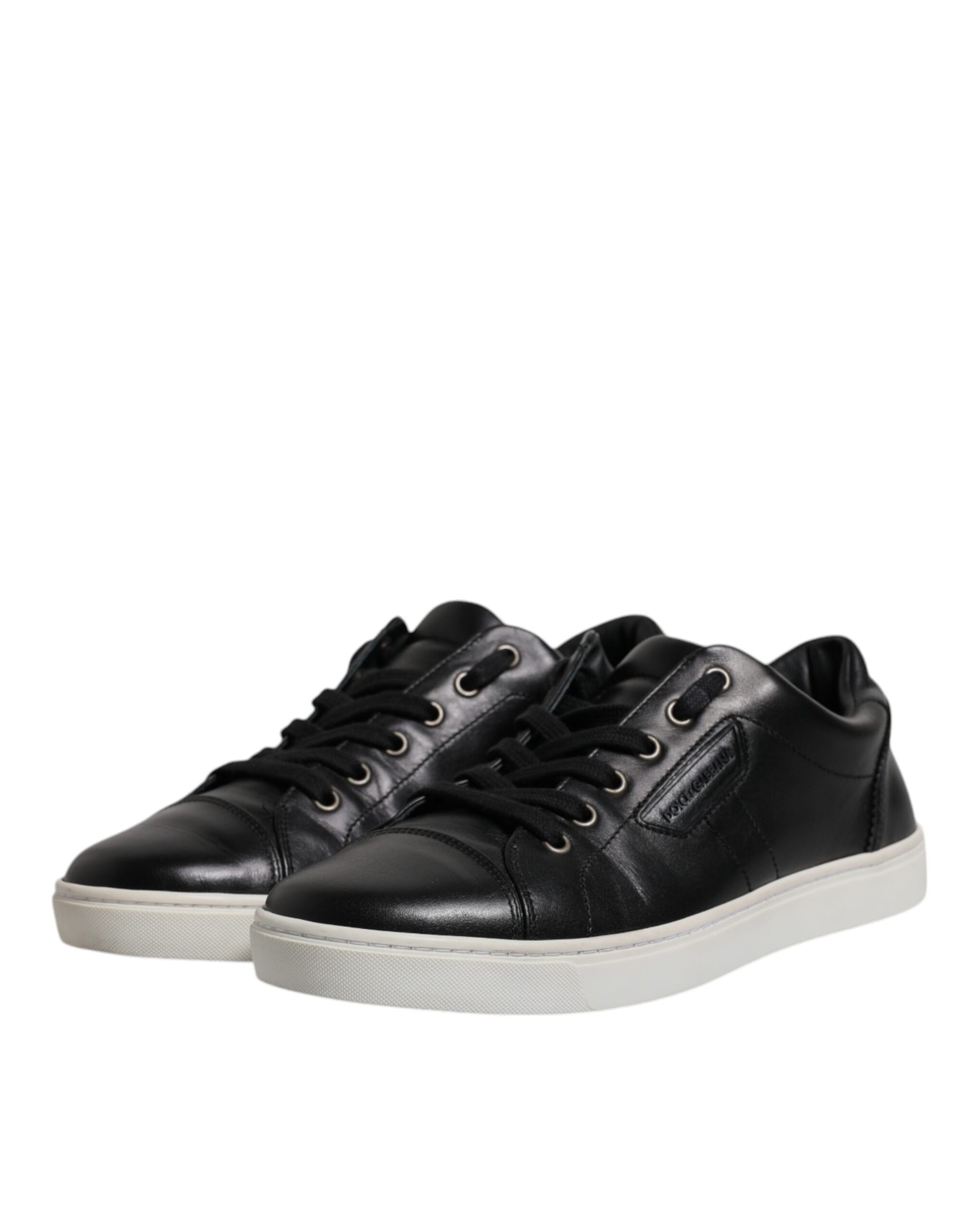 Dolce & Gabbana Black Low Top Sneakers for Men side view