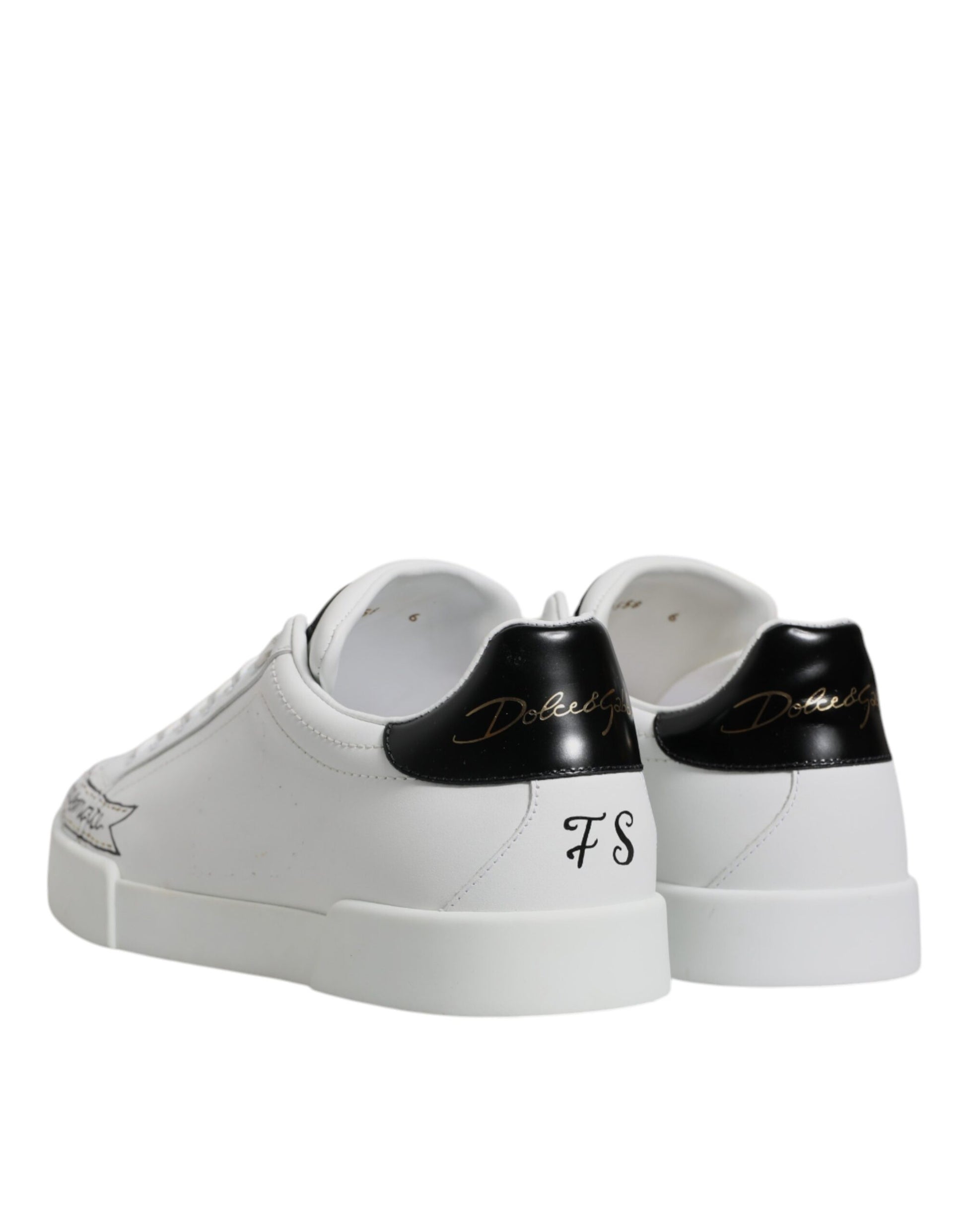 Dolce & Gabbana White Low Top Sneakers for Men additional view