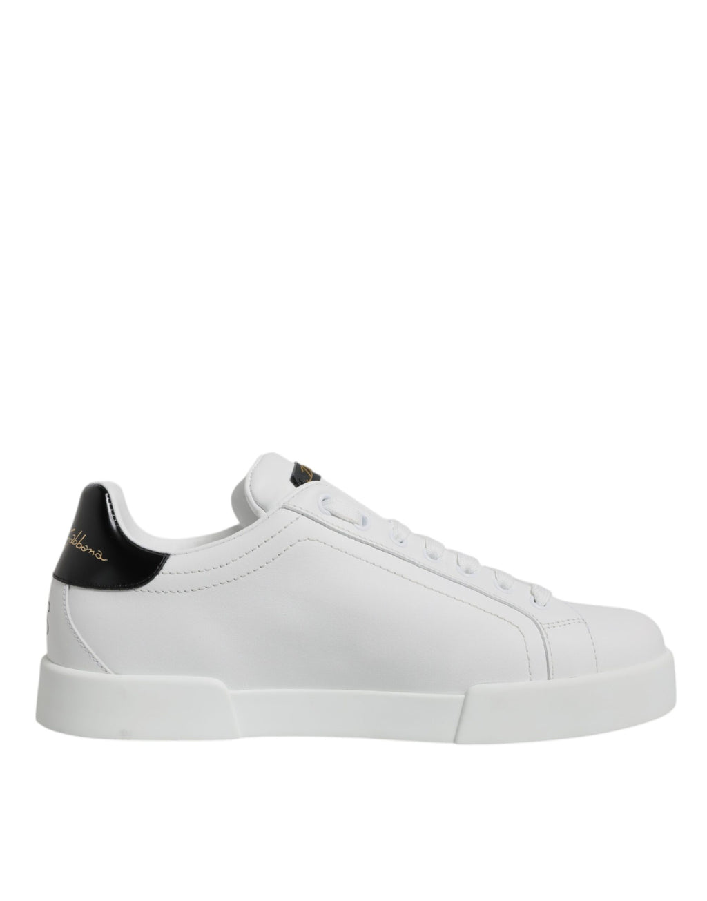 Dolce & Gabbana White Low Top Sneakers for Men