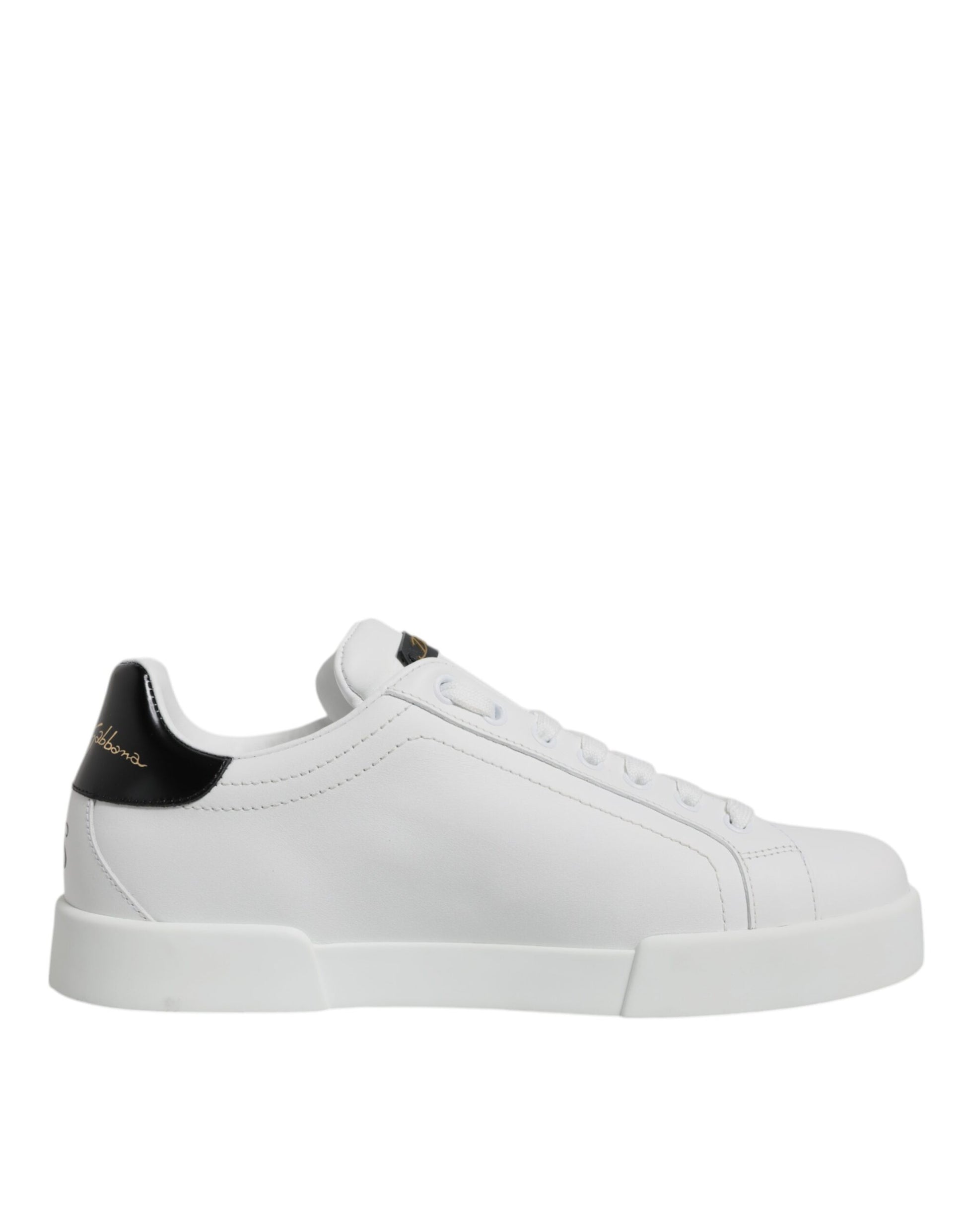 Dolce & Gabbana White Low Top Sneakers for Men
