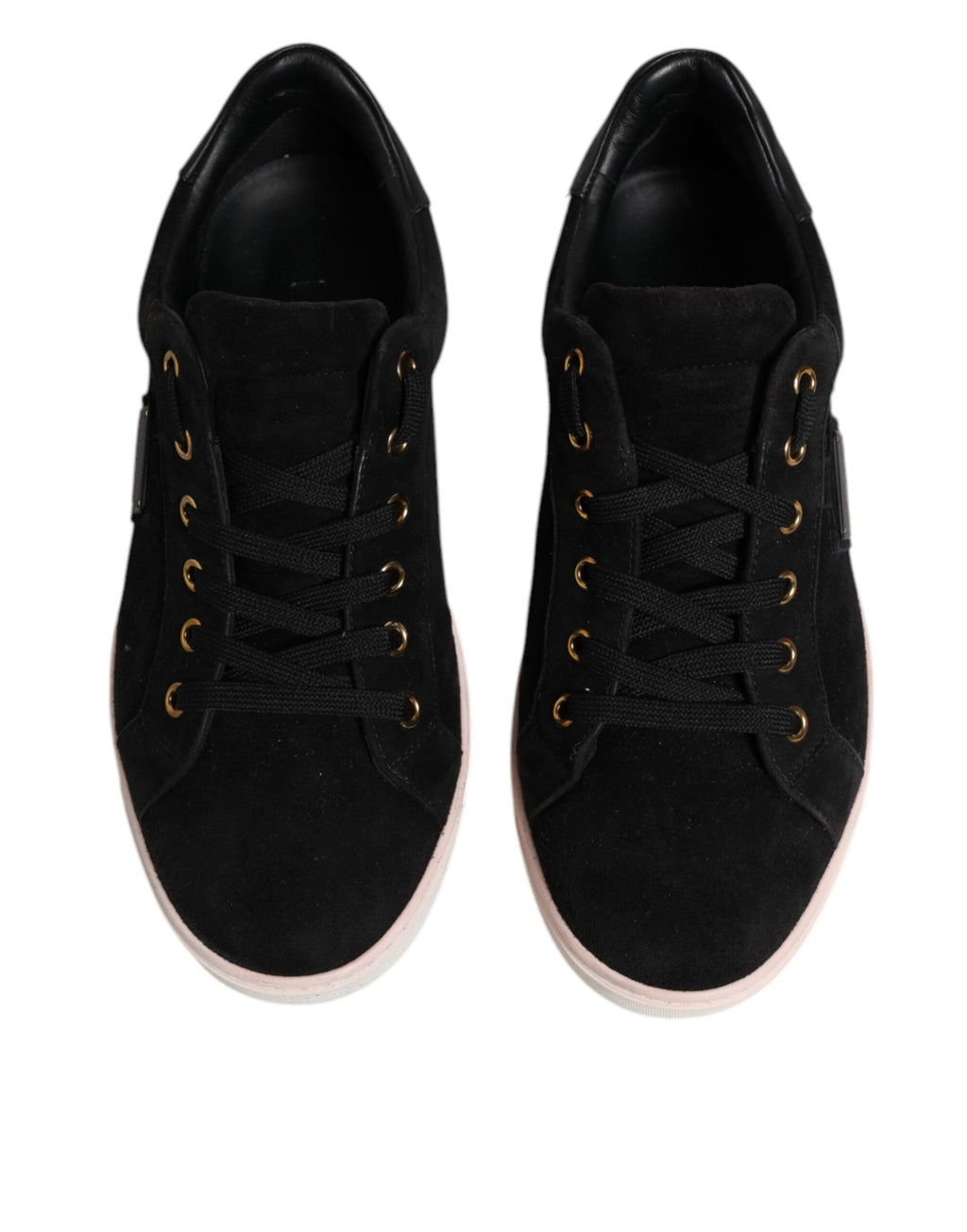 Dolce & Gabbana Black Low Top Sneakers for Men detail view