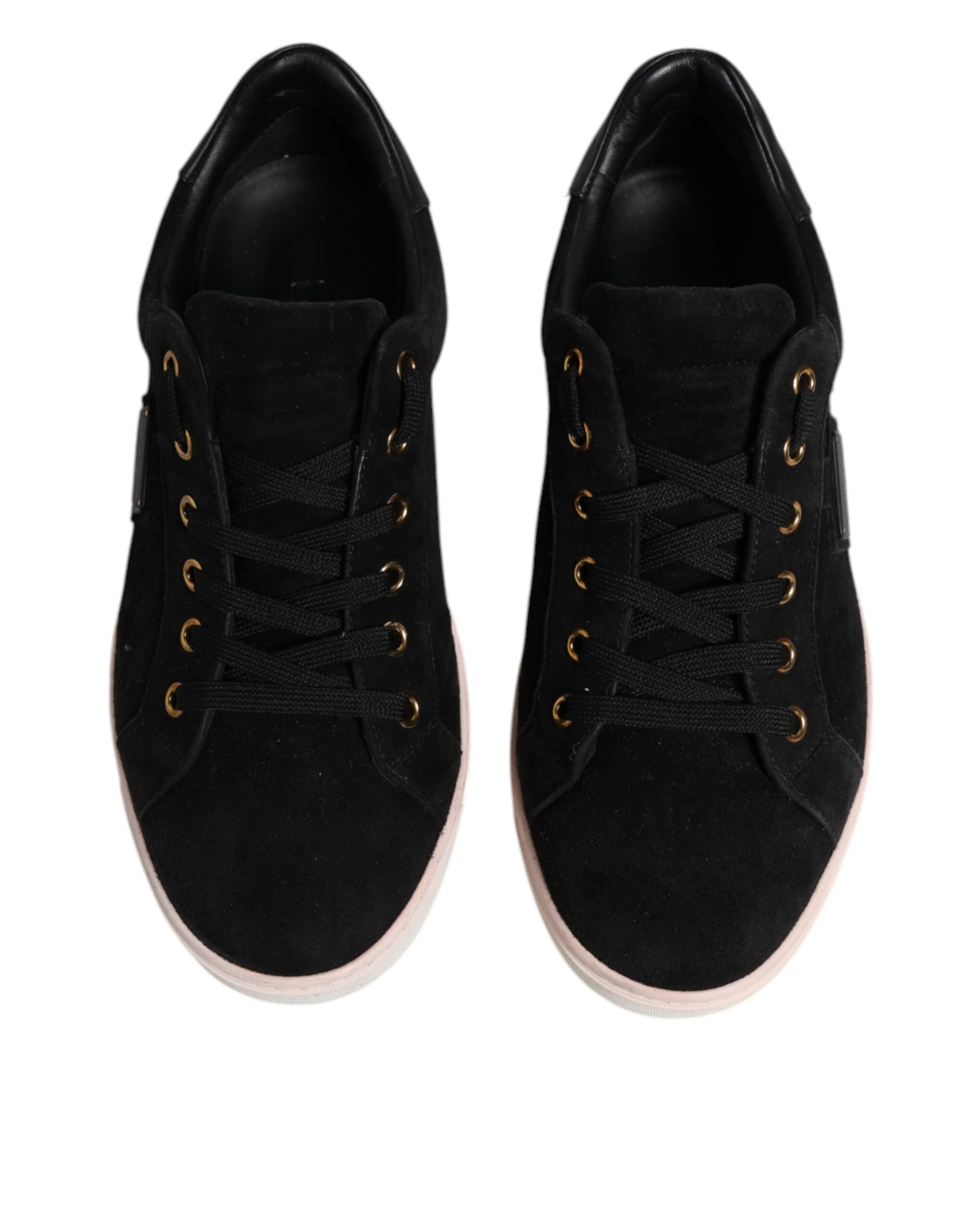 Dolce & Gabbana Black Low Top Sneakers for Men detail view